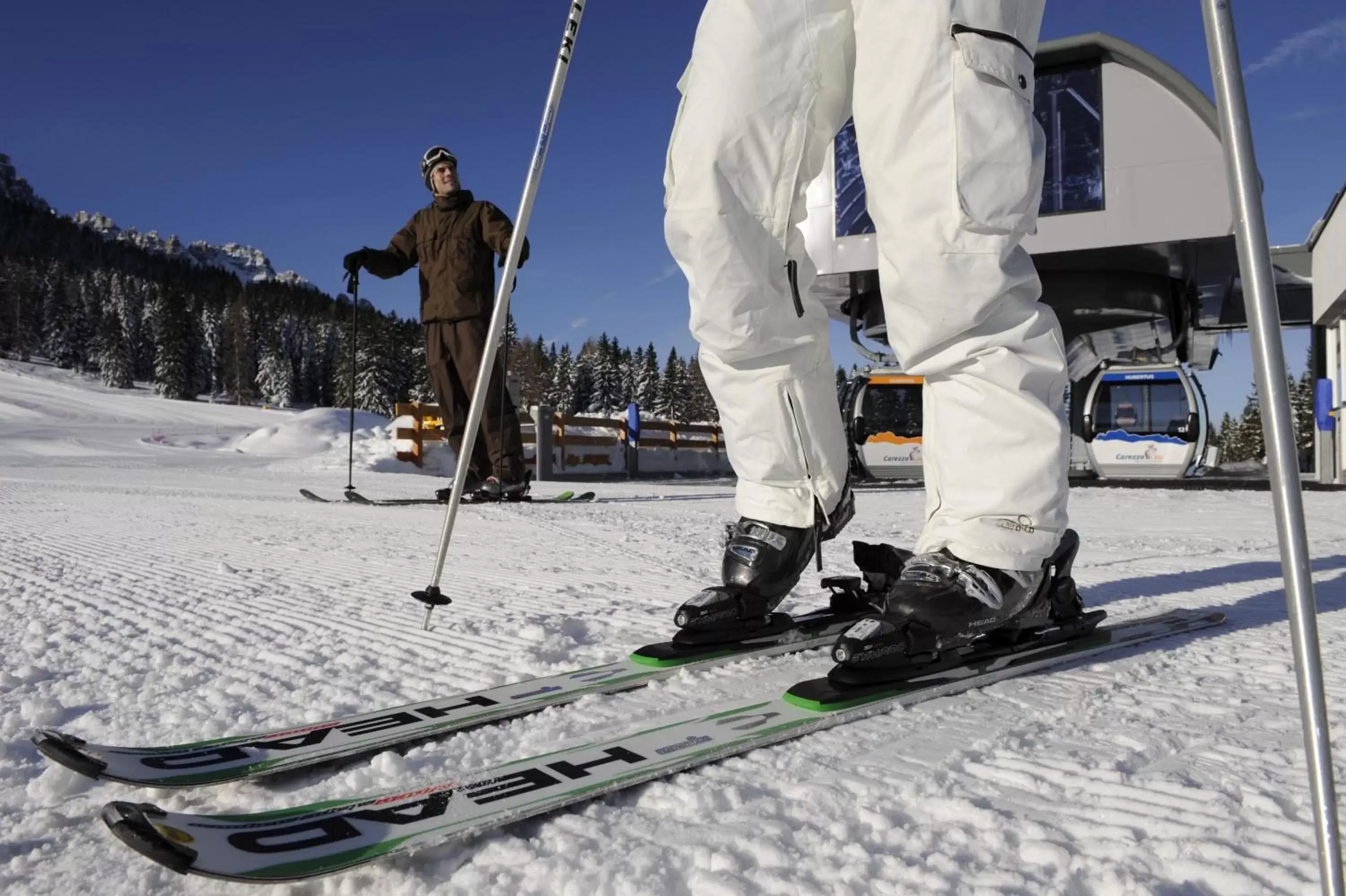 Skiing in Hotel Castel Latemar