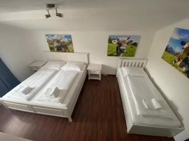 Bed in Hotel Wildschütz Basic