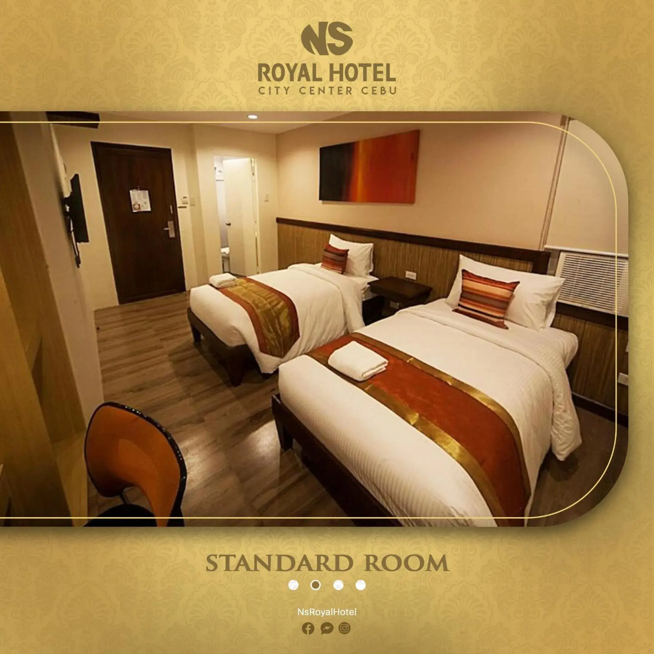 Bed in NS Royal Hotel