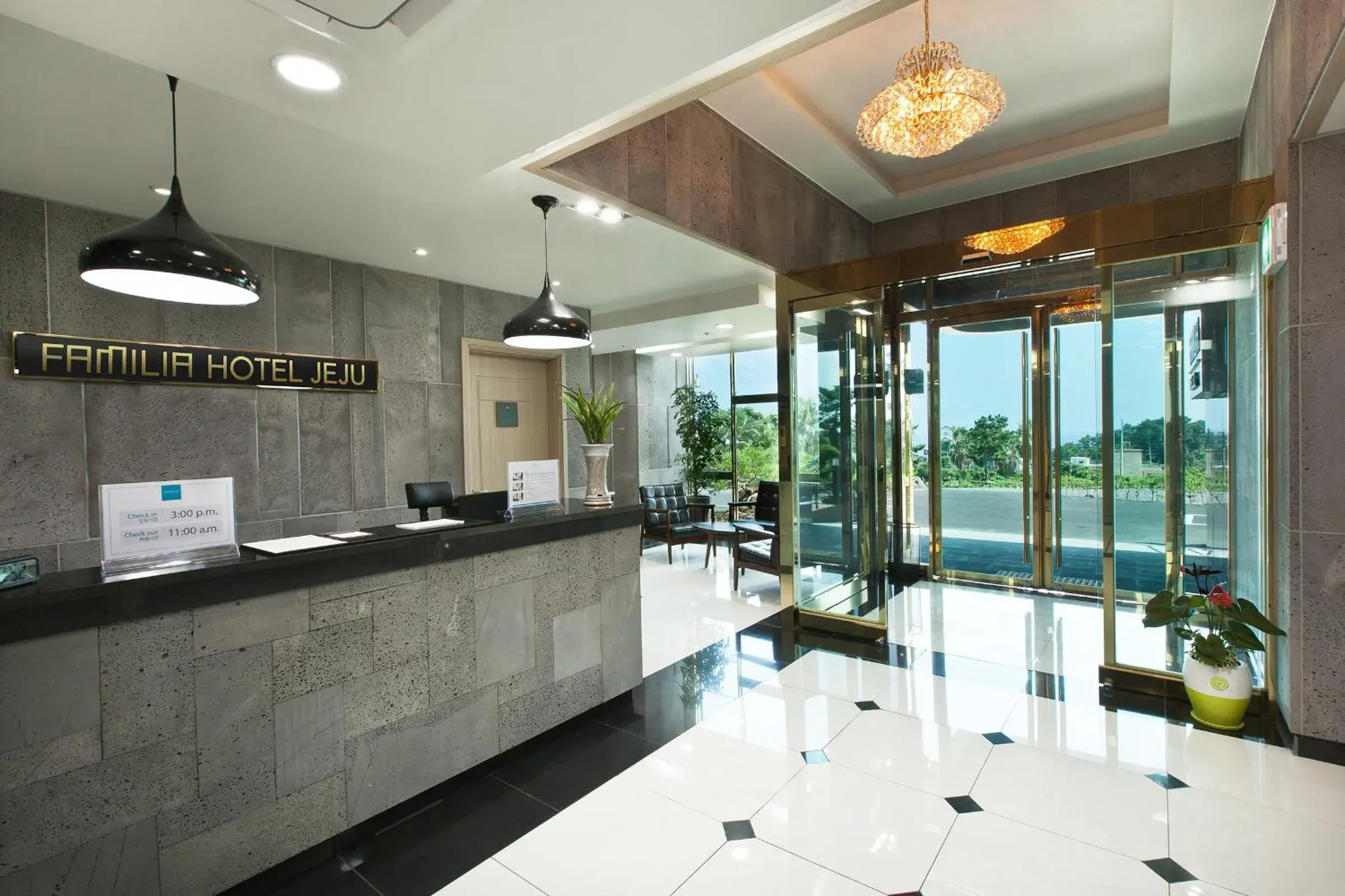 Lobby or reception, Lobby/Reception in Familia Hotel Jeju