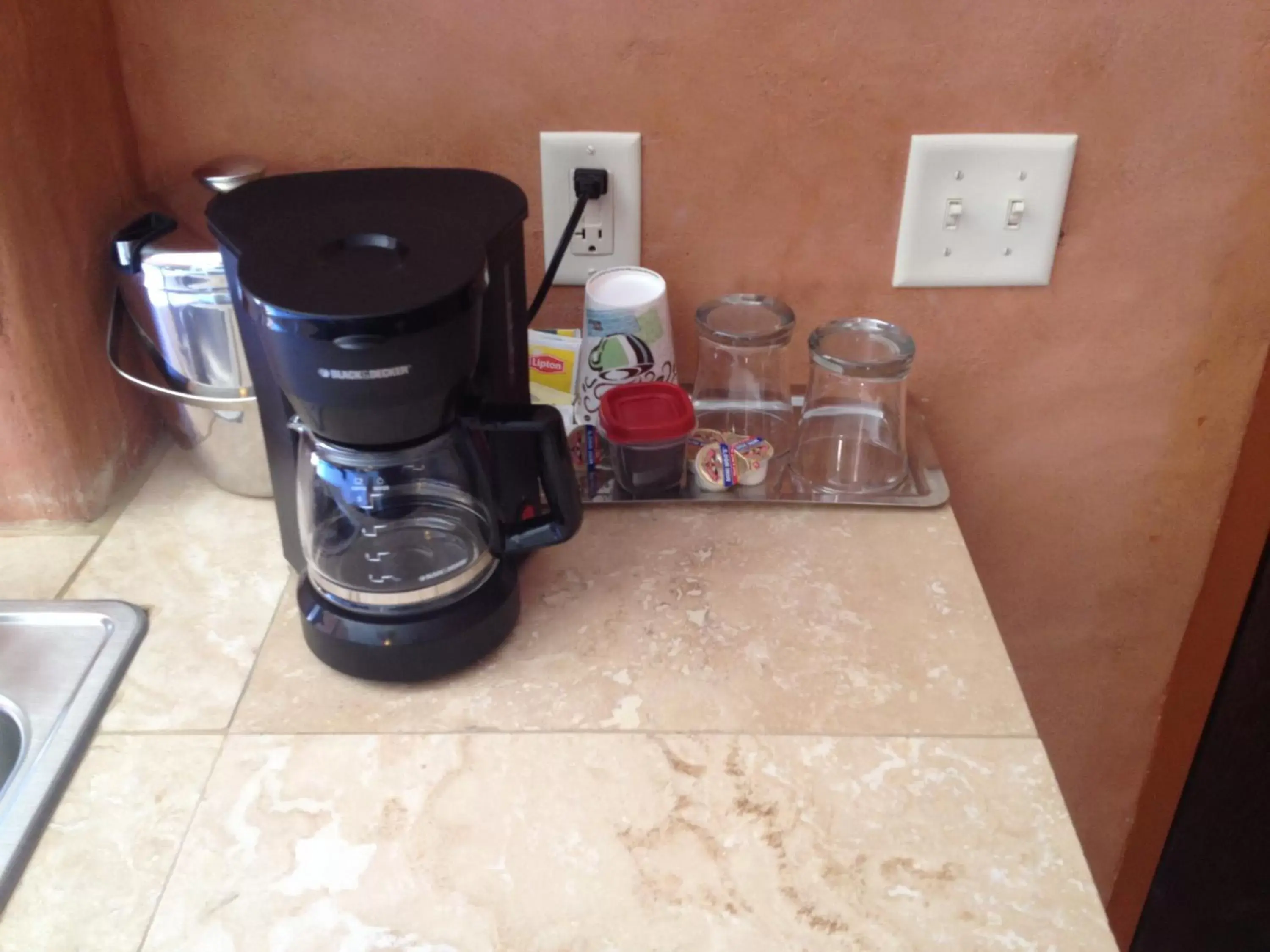 Coffee/tea facilities in La Posada Pintada