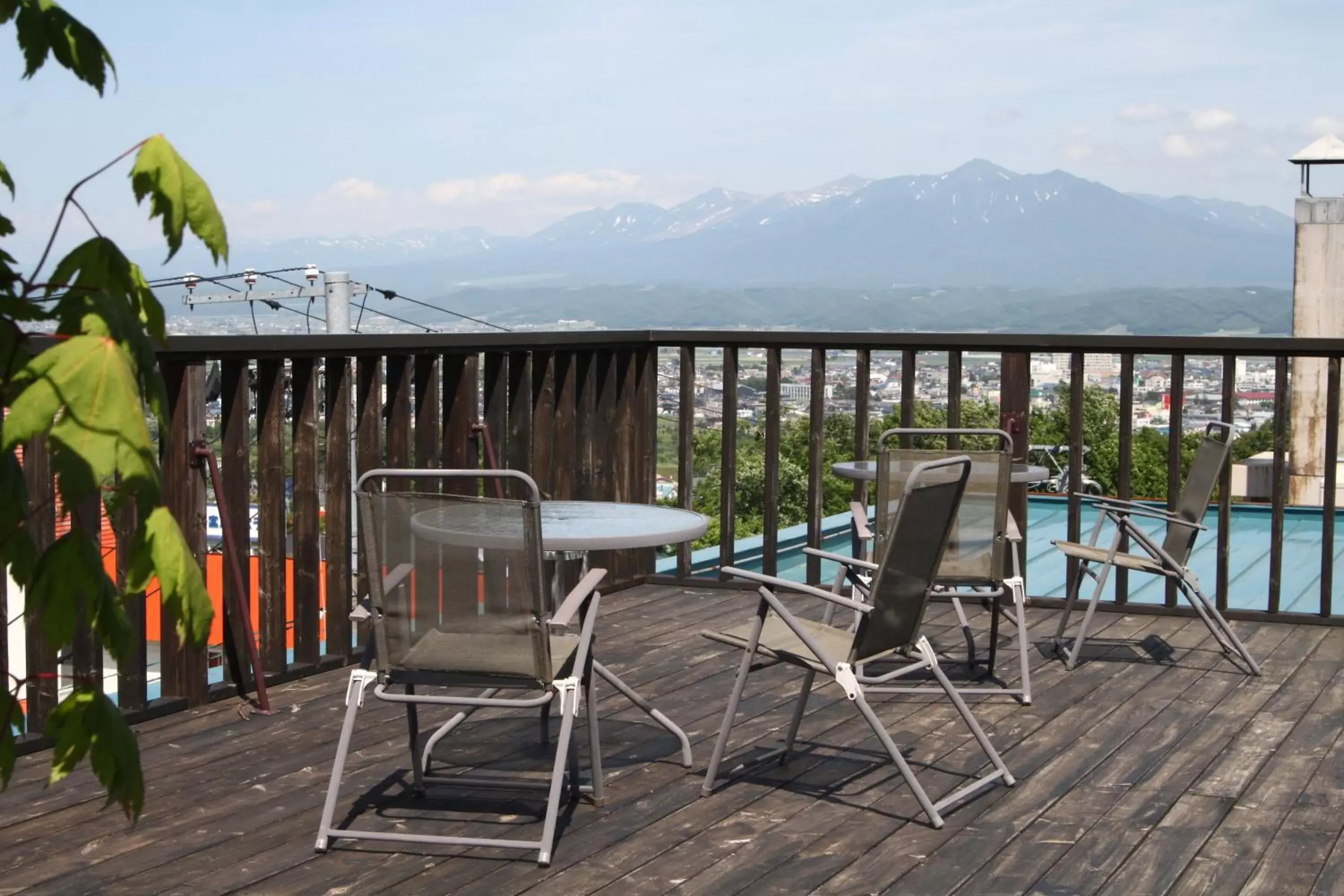 Balcony/Terrace in Hotel Naturwald Furano