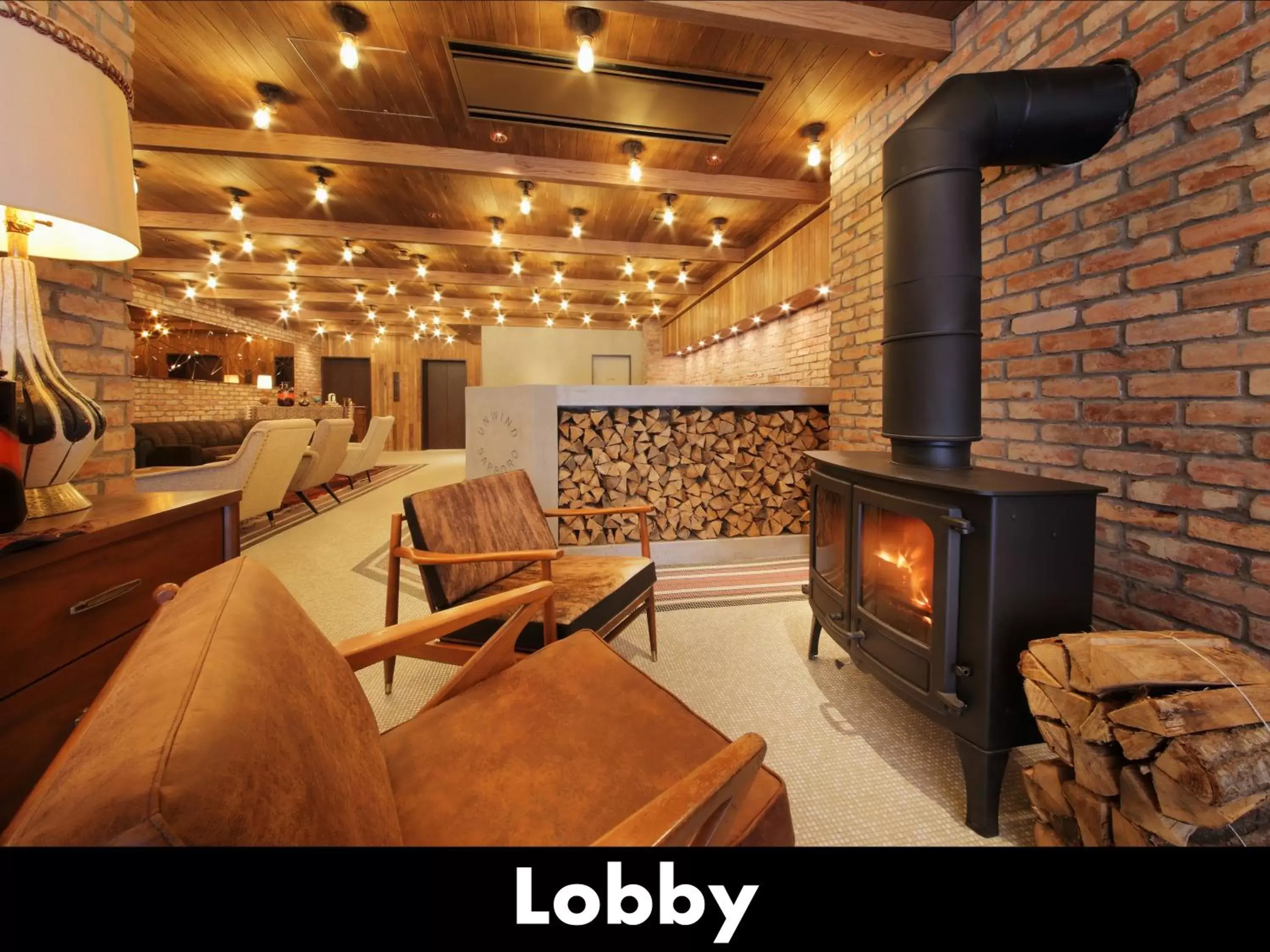 Lobby or reception in UNWIND HOTEL&BAR SAPPORO