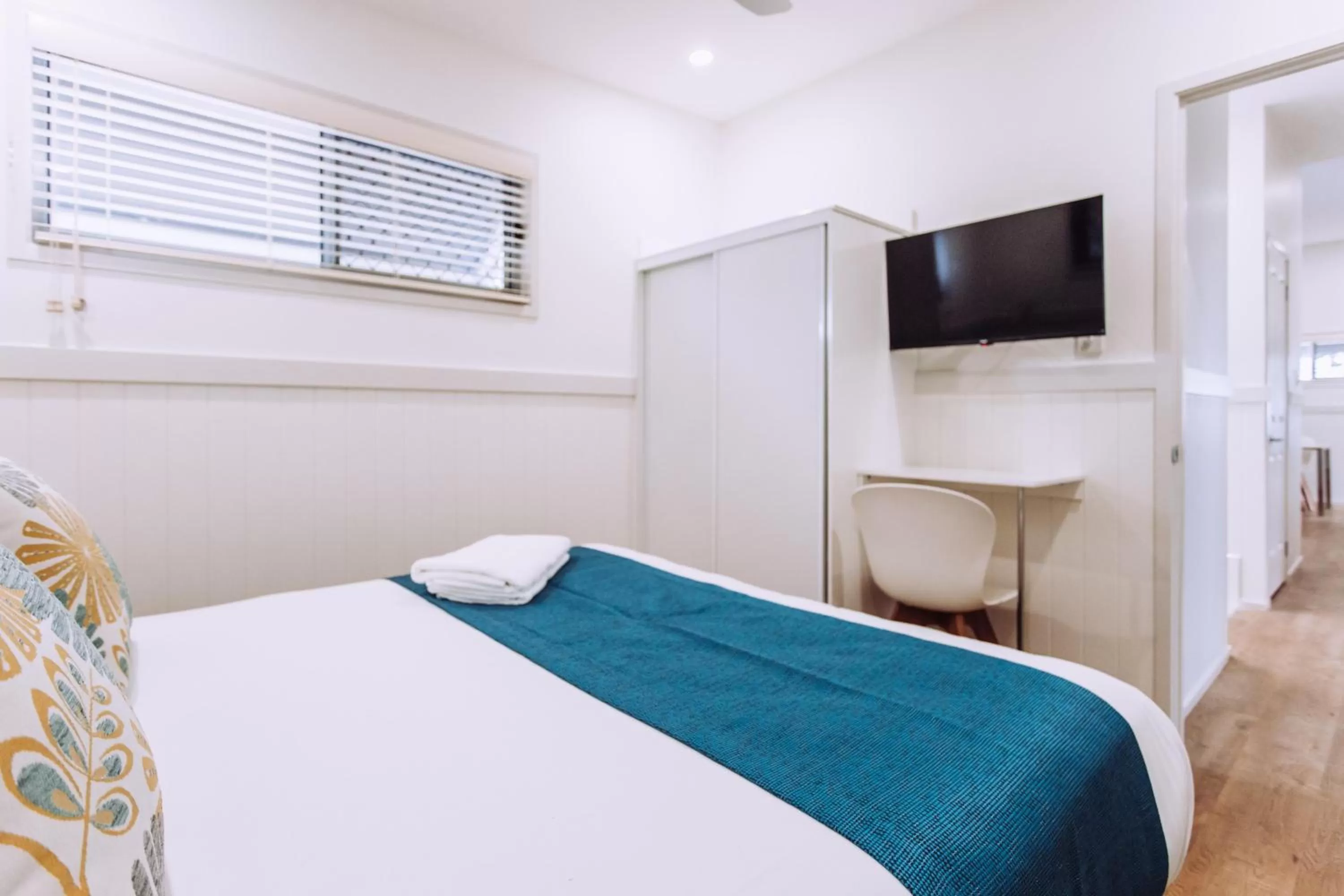Bed in Woolgoolga Beach Holiday Park