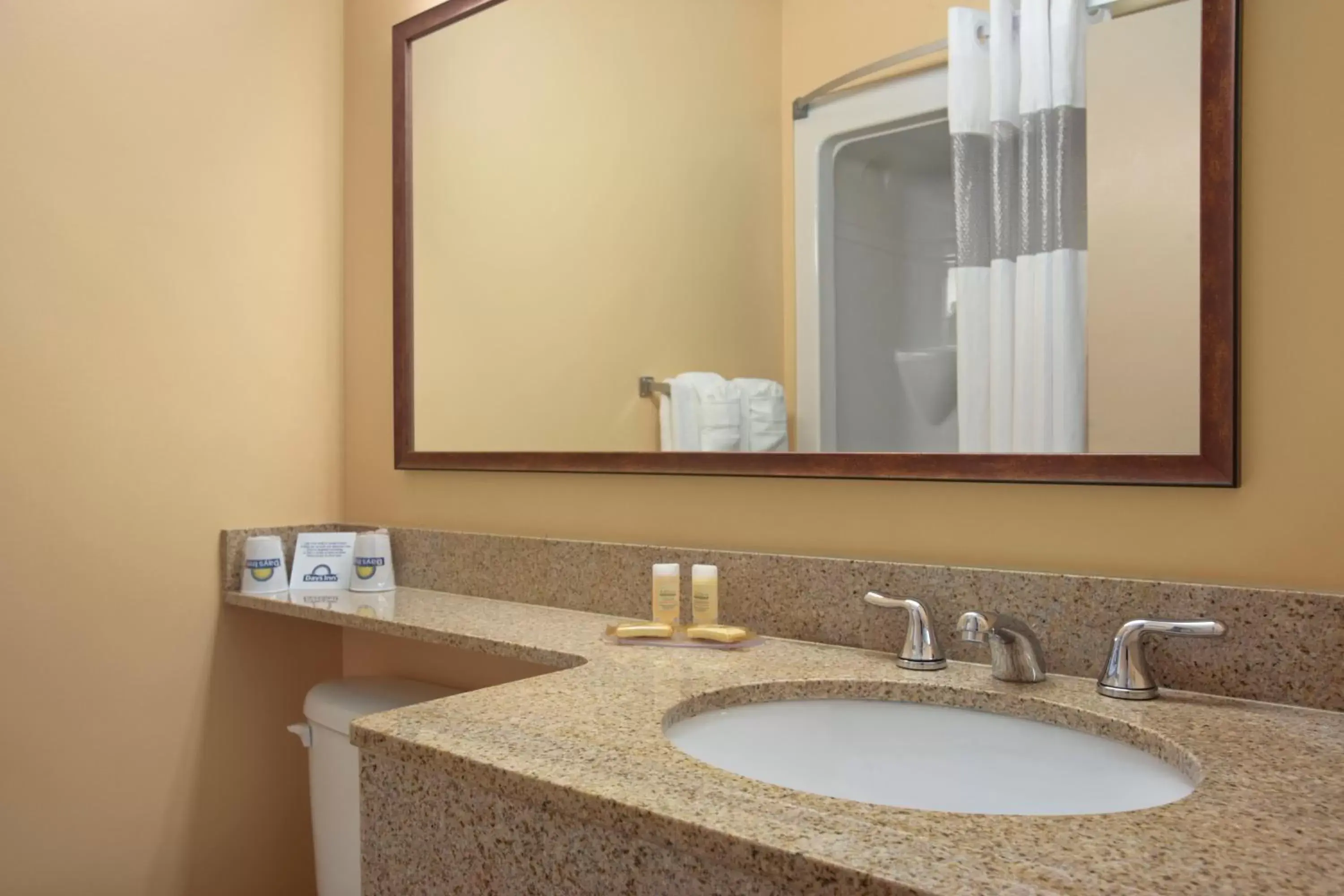 Bathroom in Days Inn by Wyndham Oromocto Conference Centre Bathroom in Days Inn by Wyndham Oromocto Conference Centre