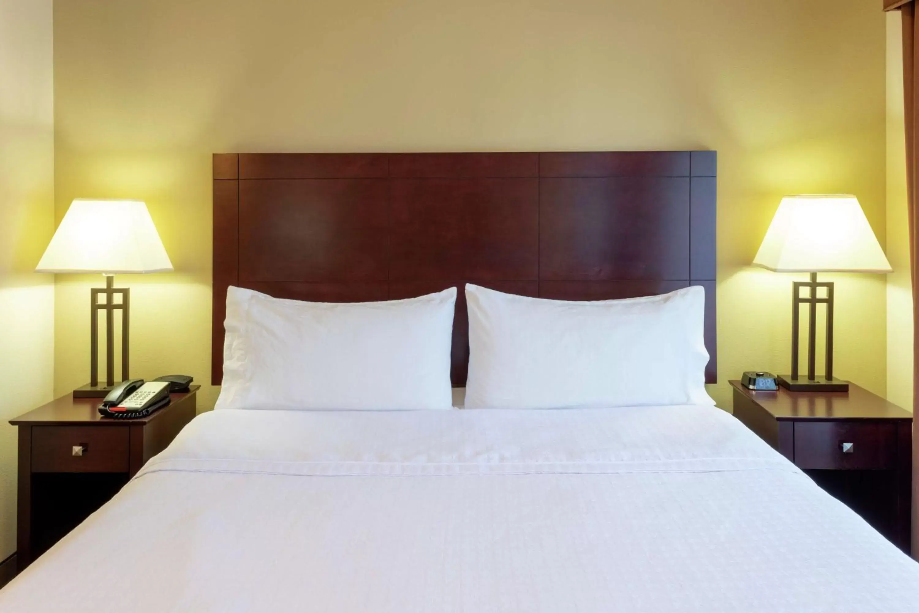 Bed in Homewood Suites by Hilton Minneapolis - Saint Louis Park at West End