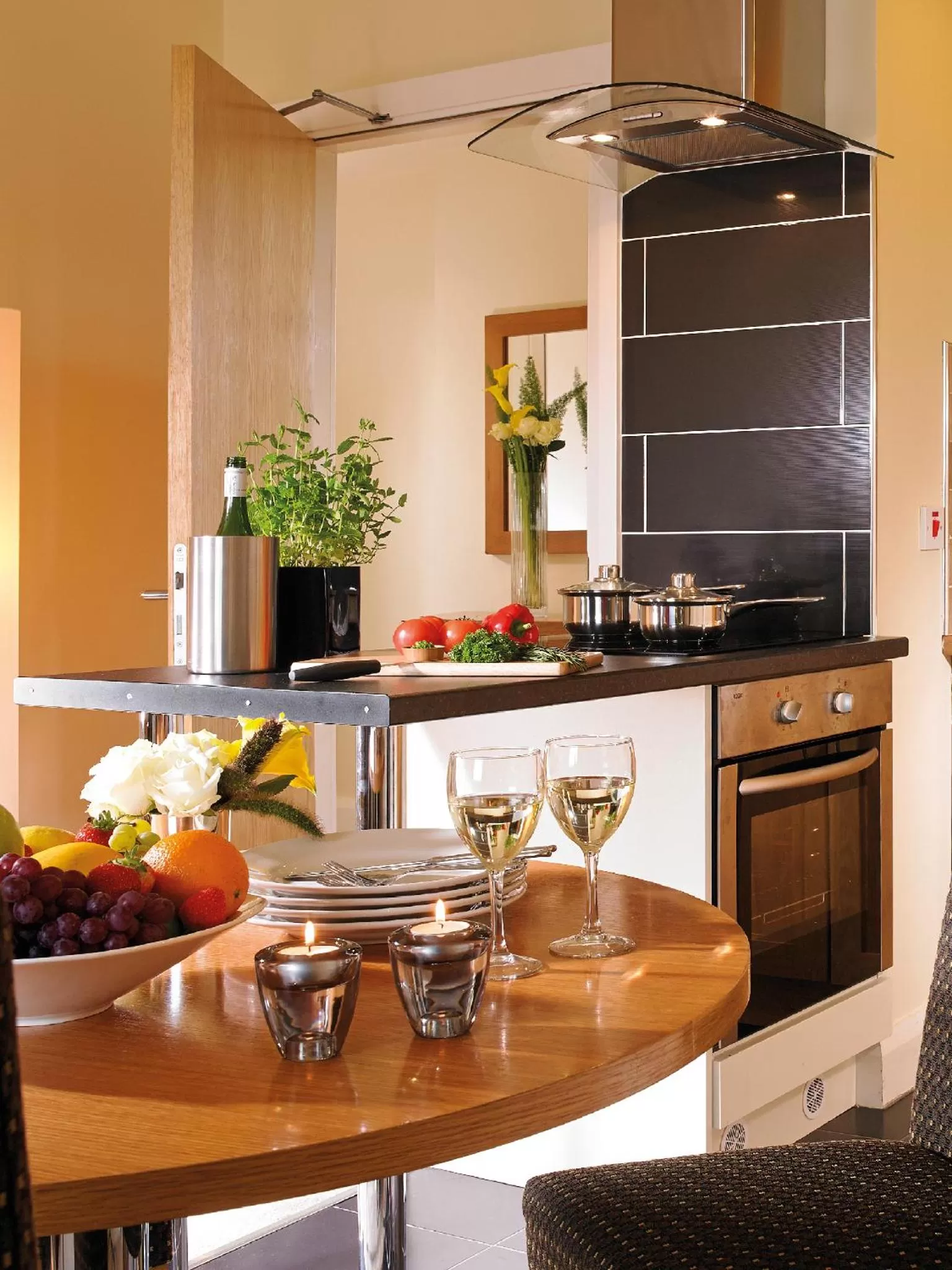 Kitchen or kitchenette in The Connacht Hotel