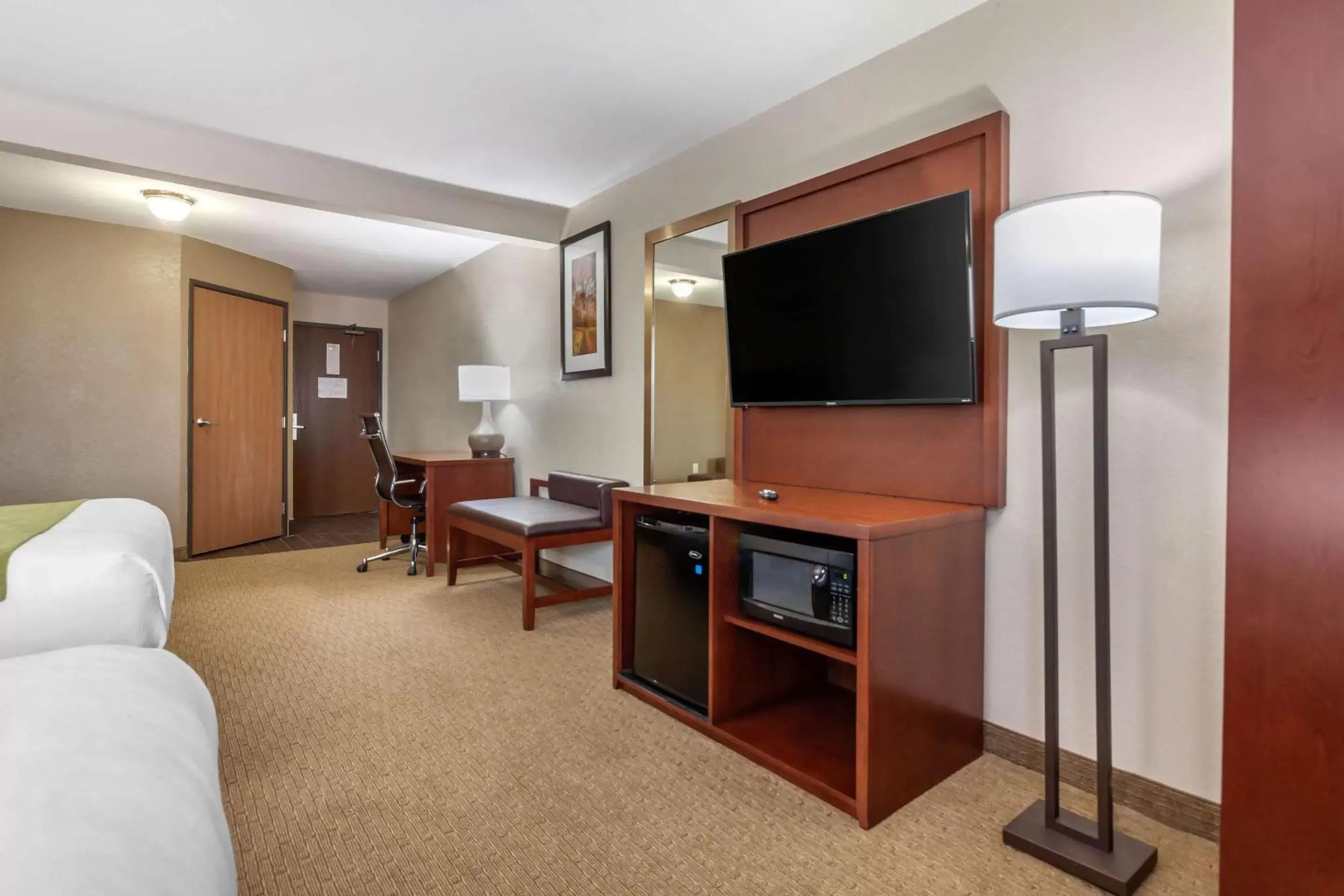 Photo of the whole room, TV/Entertainment Center in Comfort Suites Omaha East-Council Bluffs