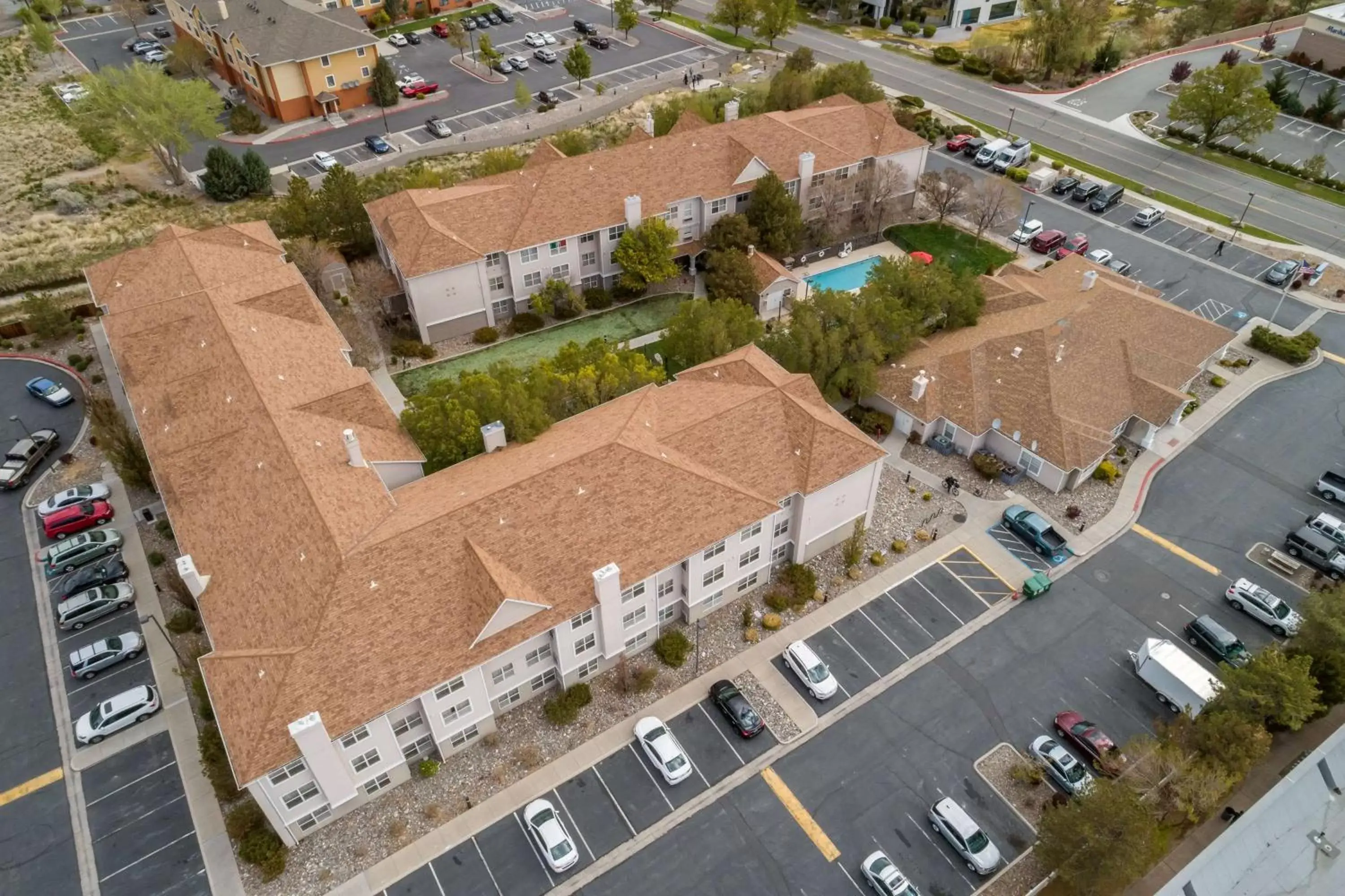 Property building, Bird's-eye View in Sonesta ES Suites Reno