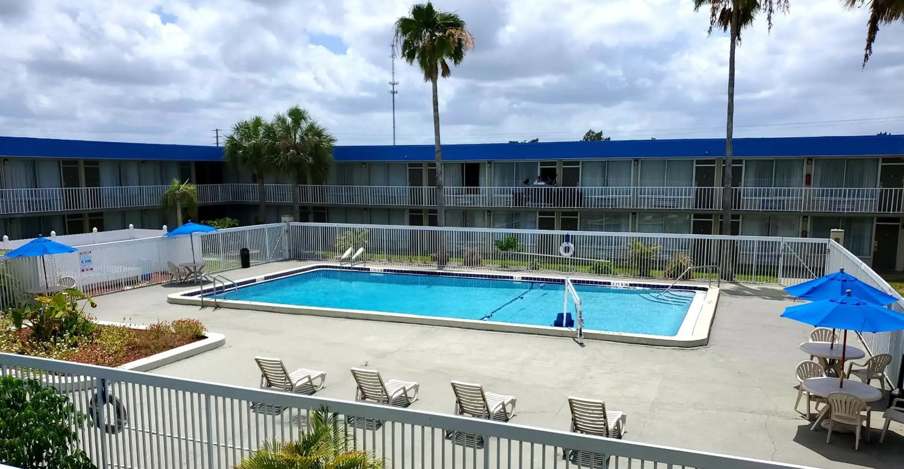 Pool View in Days Inn by Wyndham Titusville Kennedy Space Center