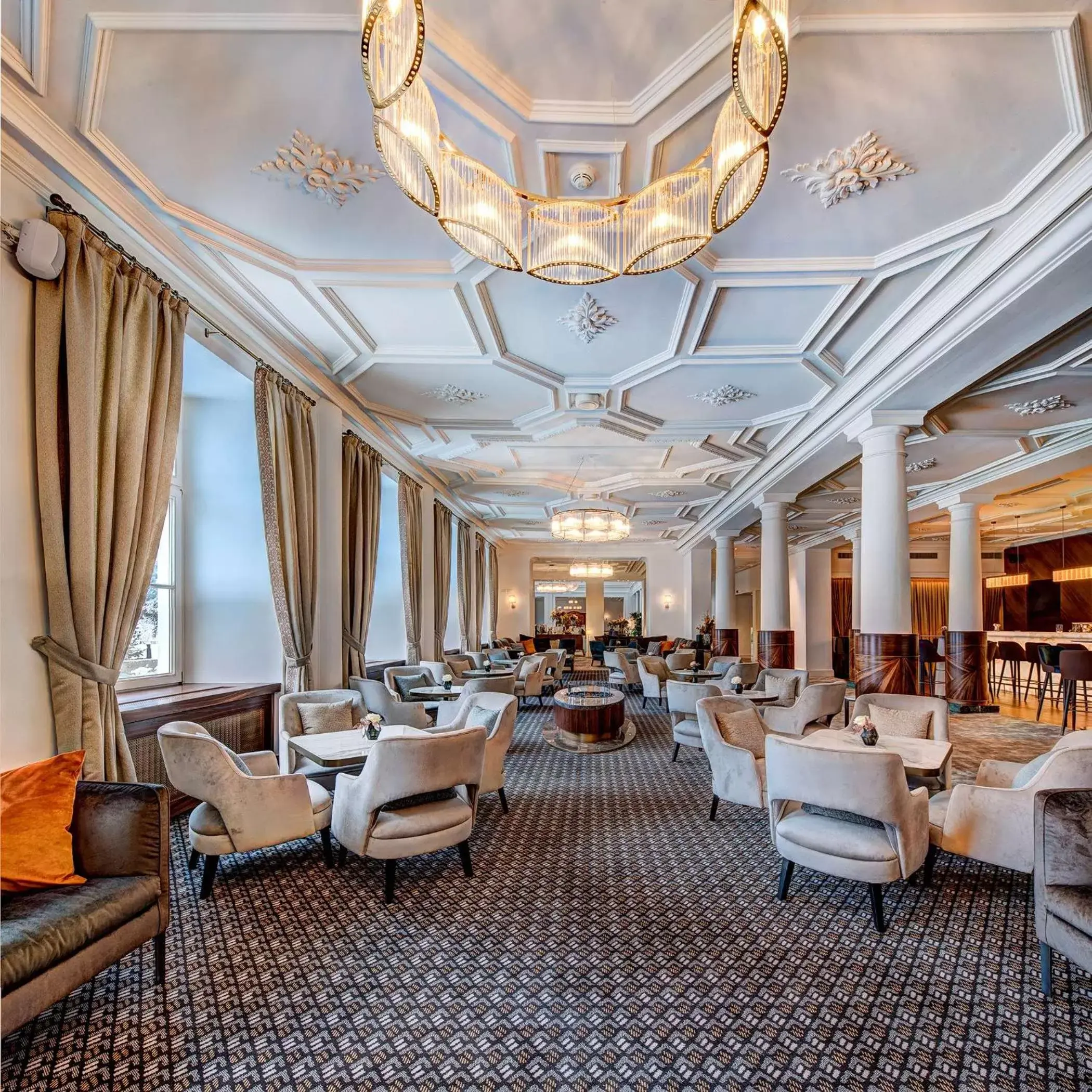 Lobby or reception, Restaurant/Places to Eat in Grand Hotel des Bains Kempinski