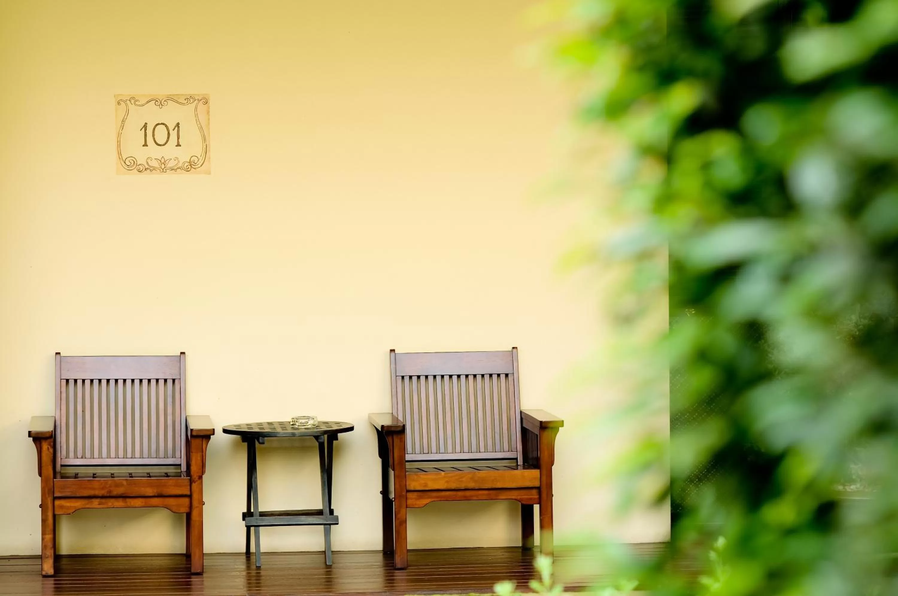 Decorative detail in Feung Nakorn Balcony Rooms and Cafe