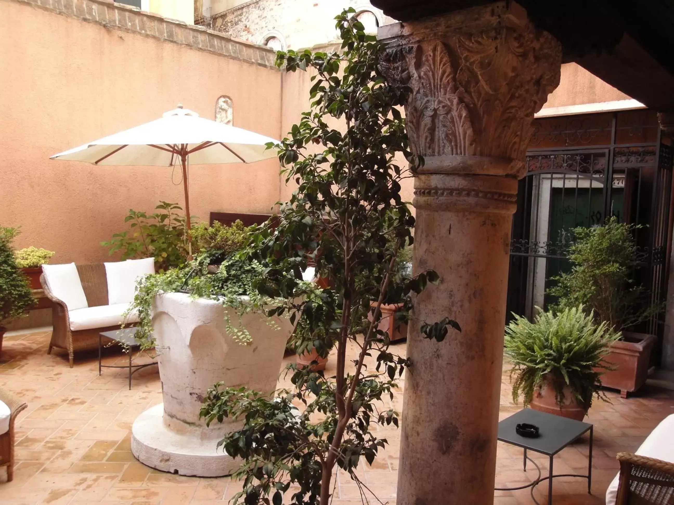 Balcony/Terrace in Hotel Casa Verardo Residenza d'Epoca