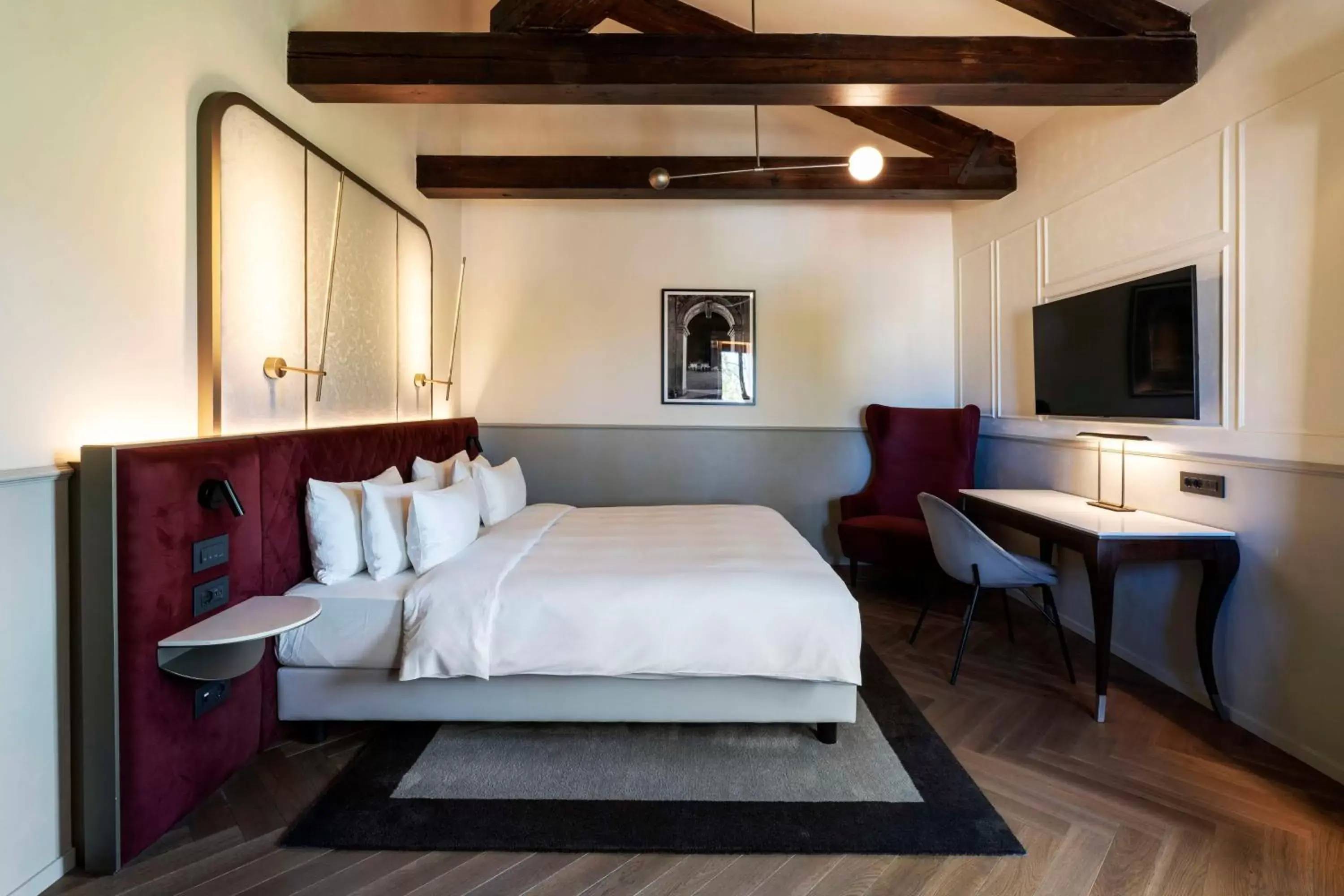 Bedroom, Bed in Radisson Collection Hotel, Palazzo Nani Venice