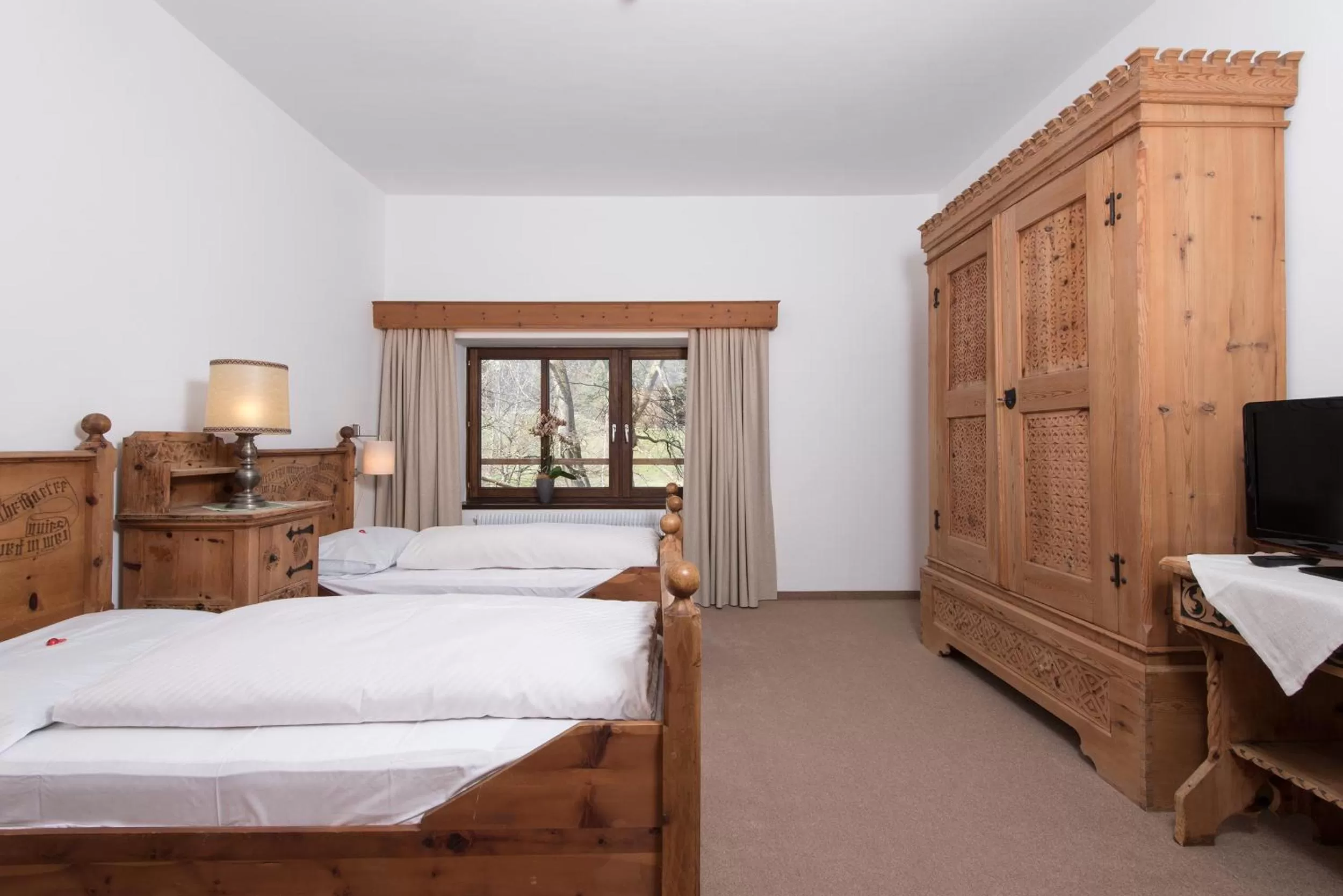 Bed in Hotel Ansitz Kematen ***S