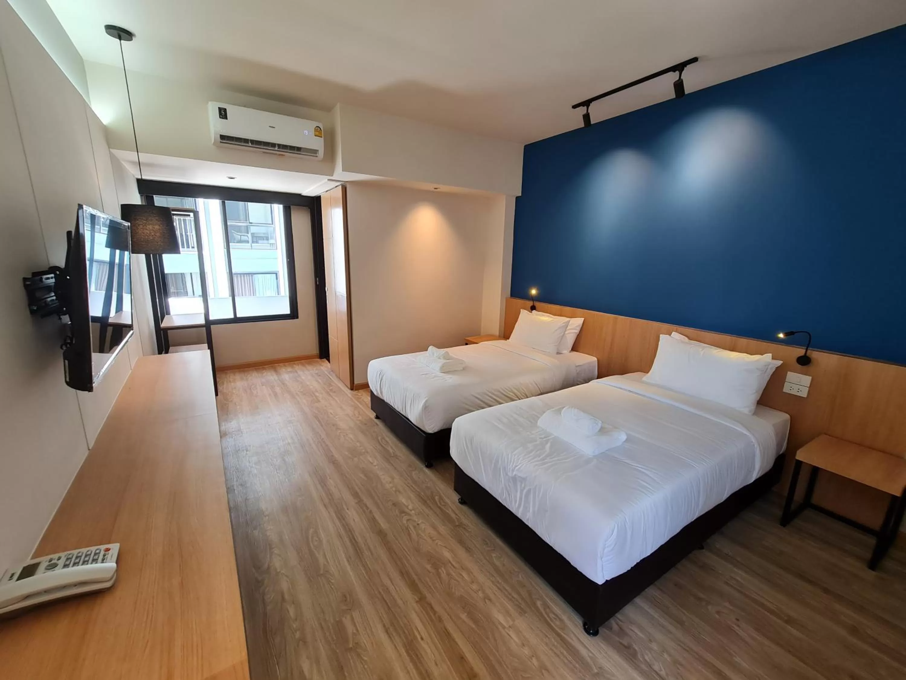 Photo of the whole room, Bed in The Neuf@Ratchada