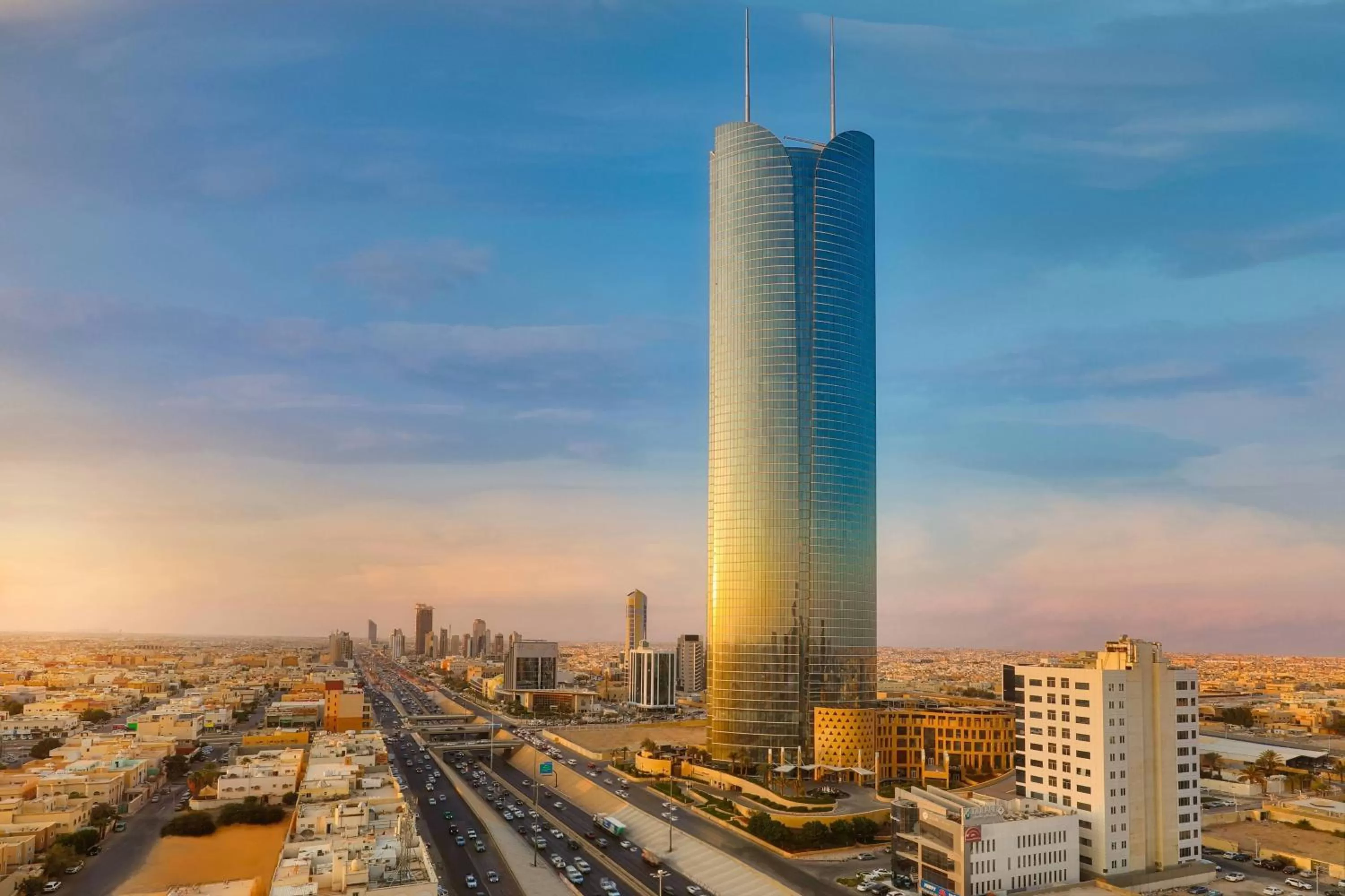 Property building in JW Marriott Hotel Riyadh