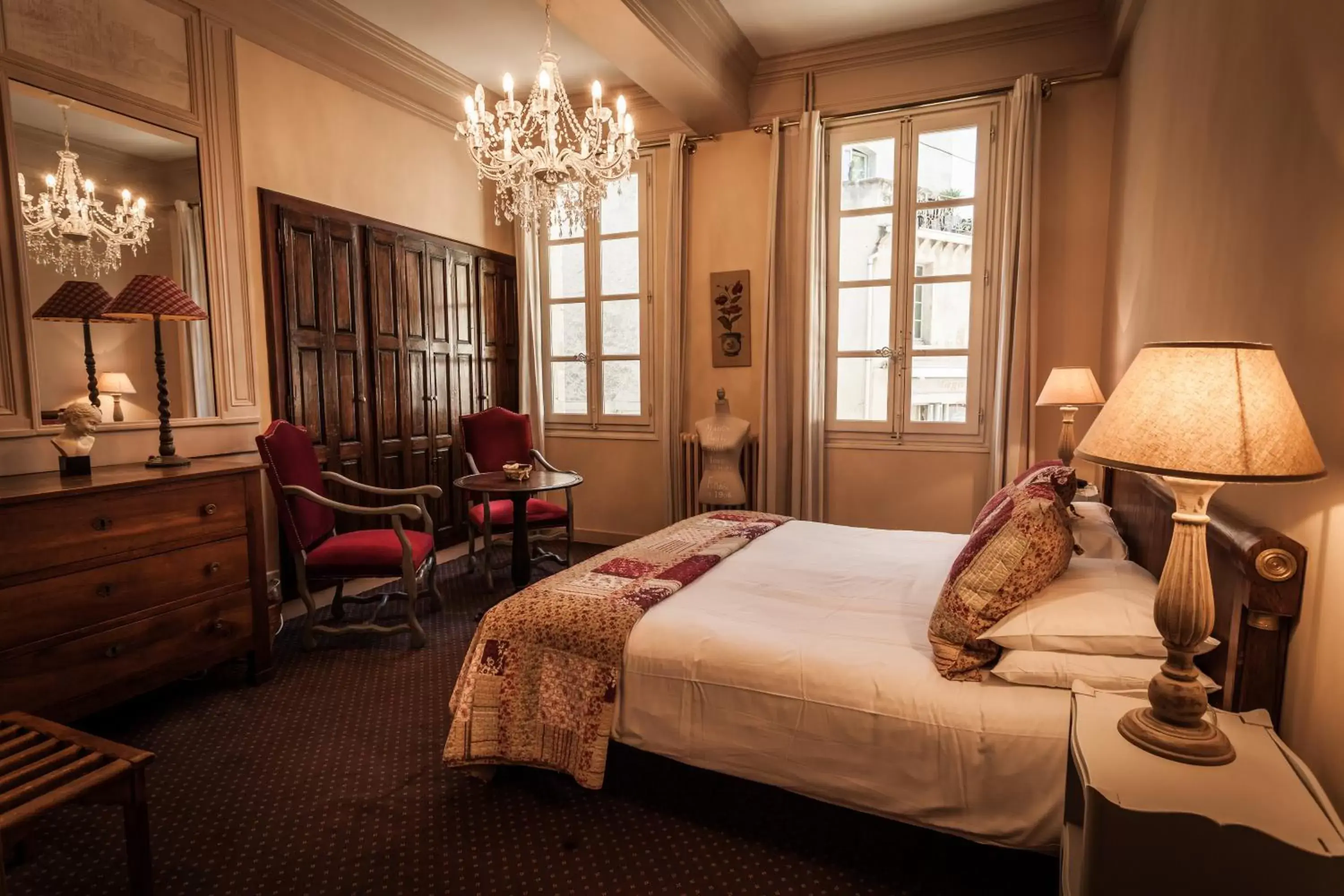 Bedroom, Bed in Hotel De L'Atelier