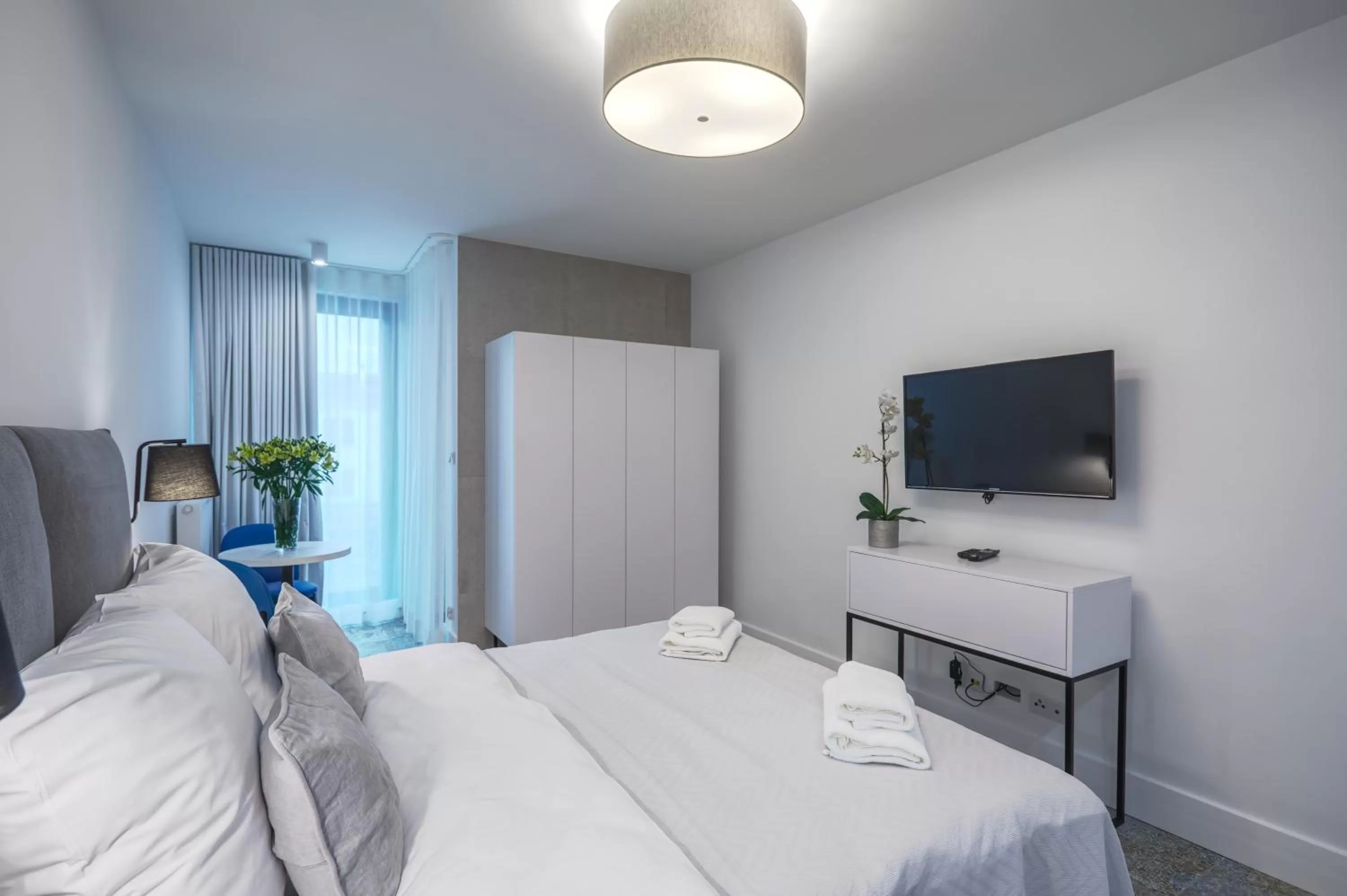 TV and multimedia, Bed in RAJSKA 3 by PI Apartments