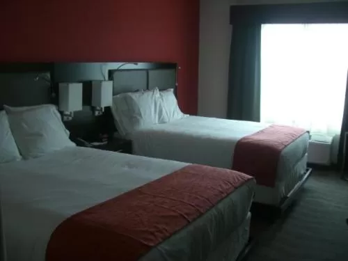 Bed in Holiday Inn Express Northwest Maize by IHG