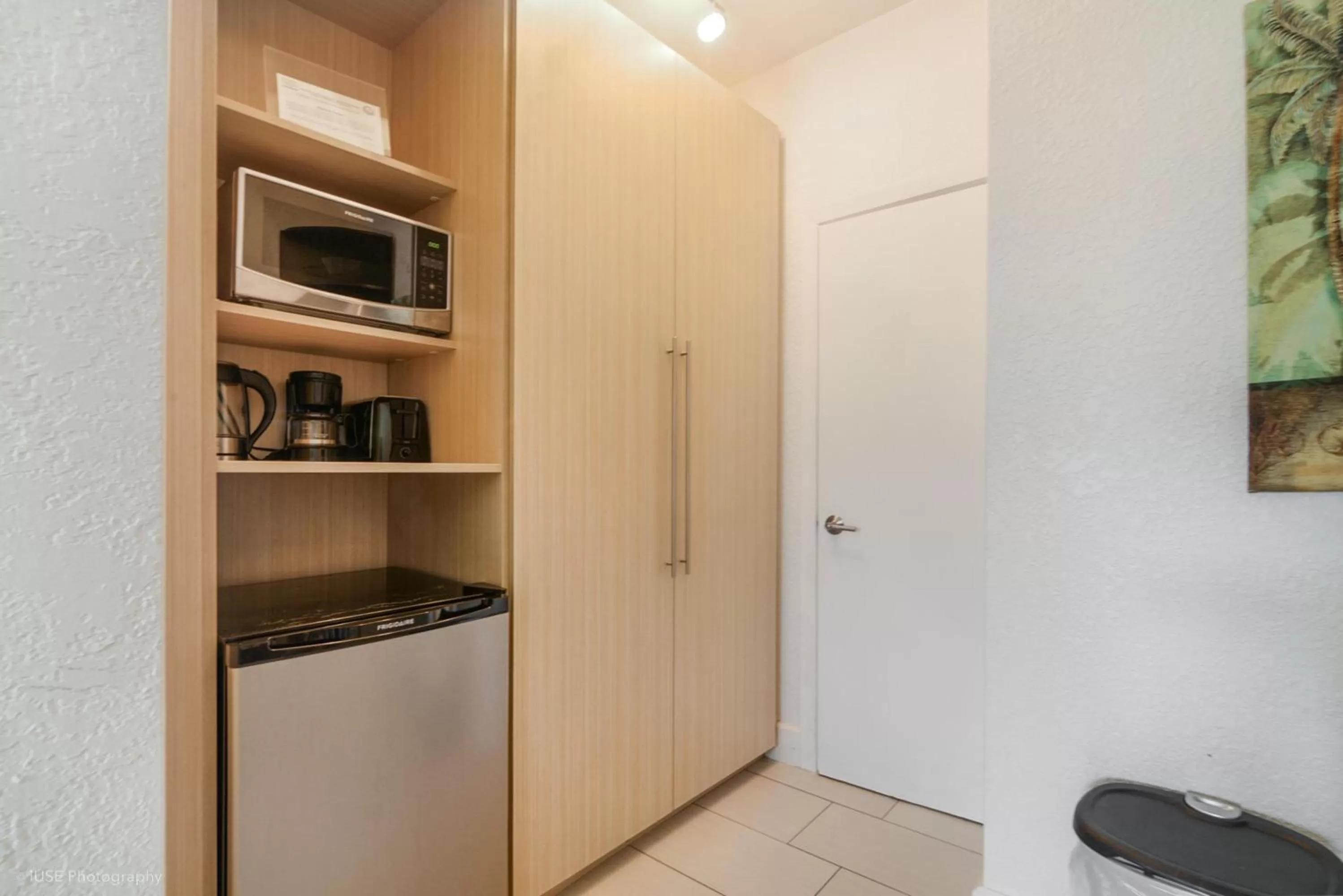 Kitchen or kitchenette in Soleado Hotel