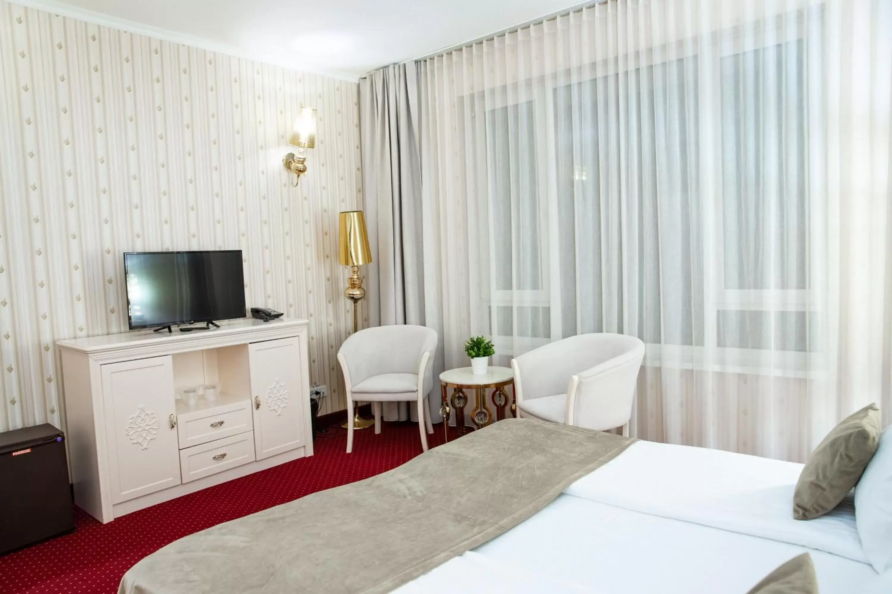 TV and multimedia, TV/Entertainment Center in Hotel Carpathia