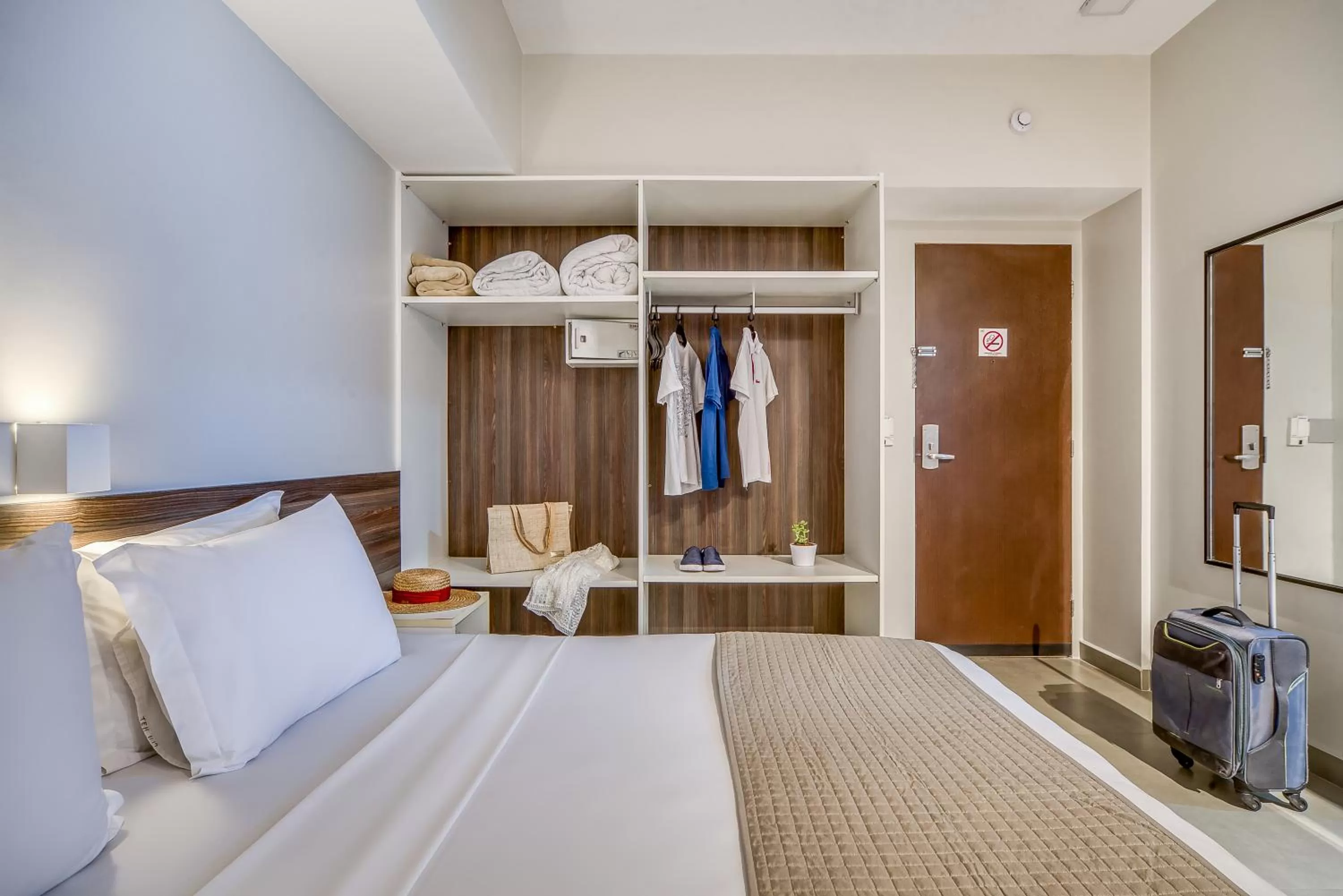 Bedroom, Bed in Tambaqui Praia Hotel