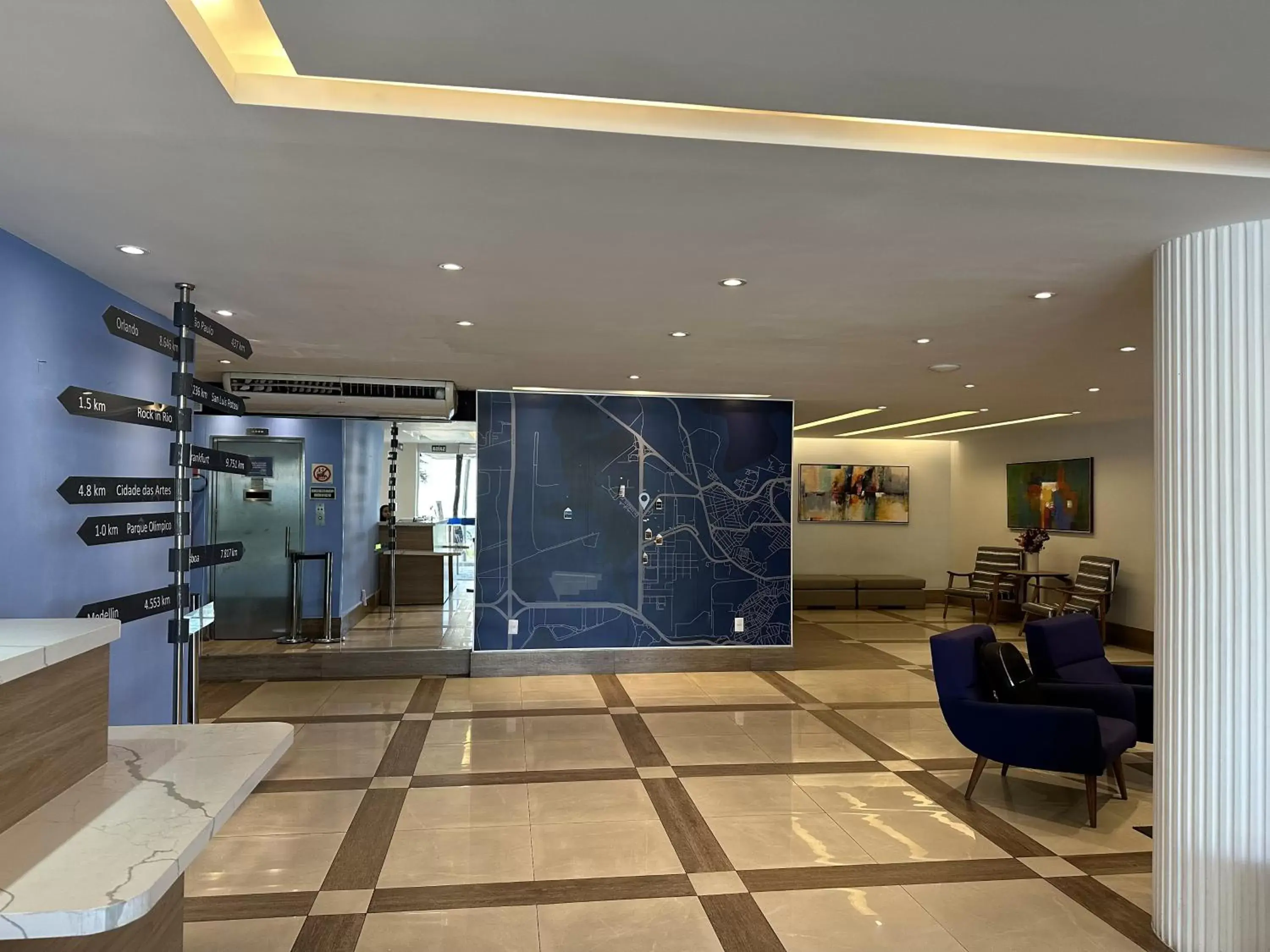 Lobby or reception, Lobby/Reception in TRYP by Wyndham Rio de Janeiro Barra Parque Olímpico