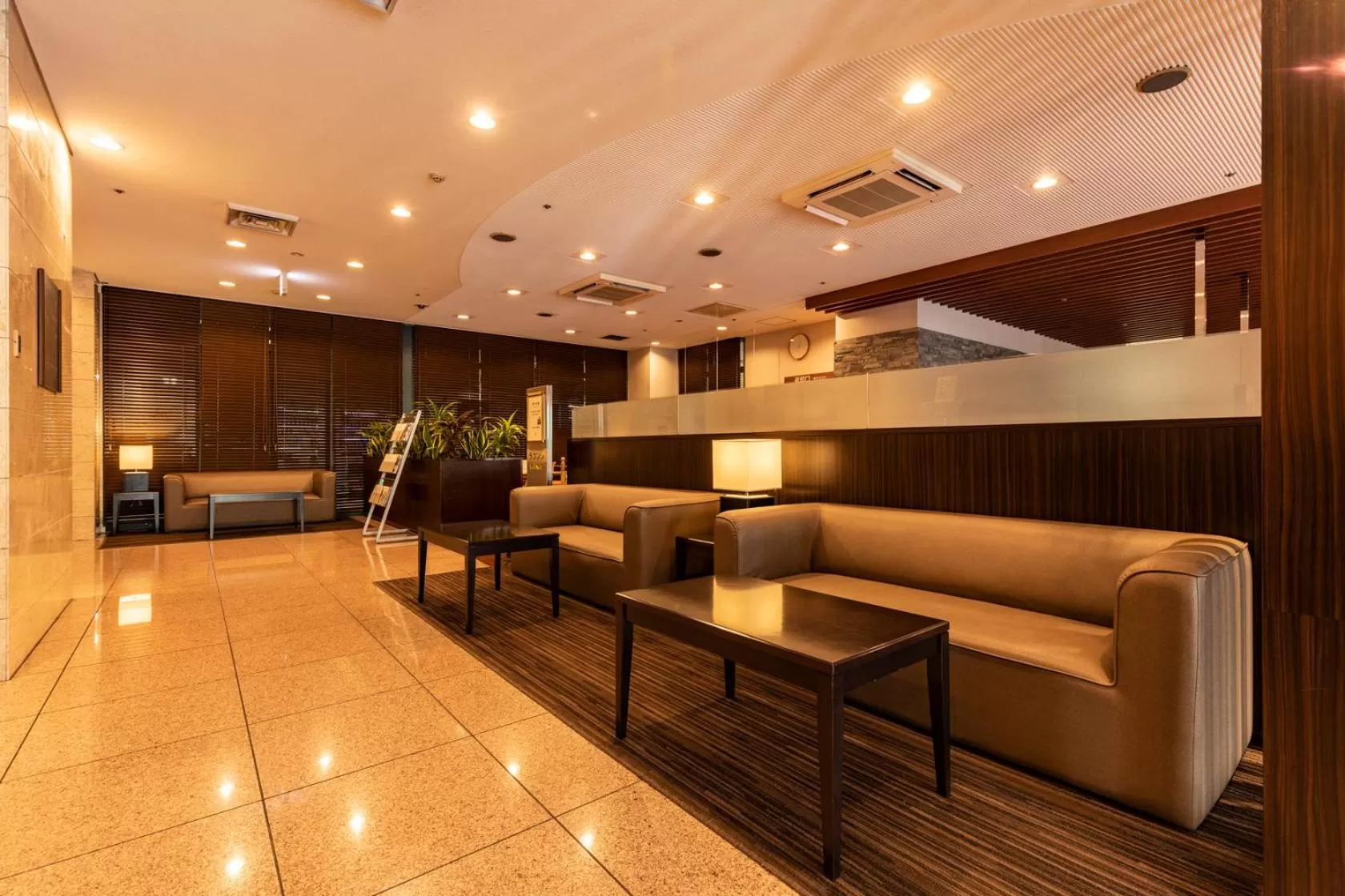 Lobby or reception in Nishitetsu Inn Kurosaki