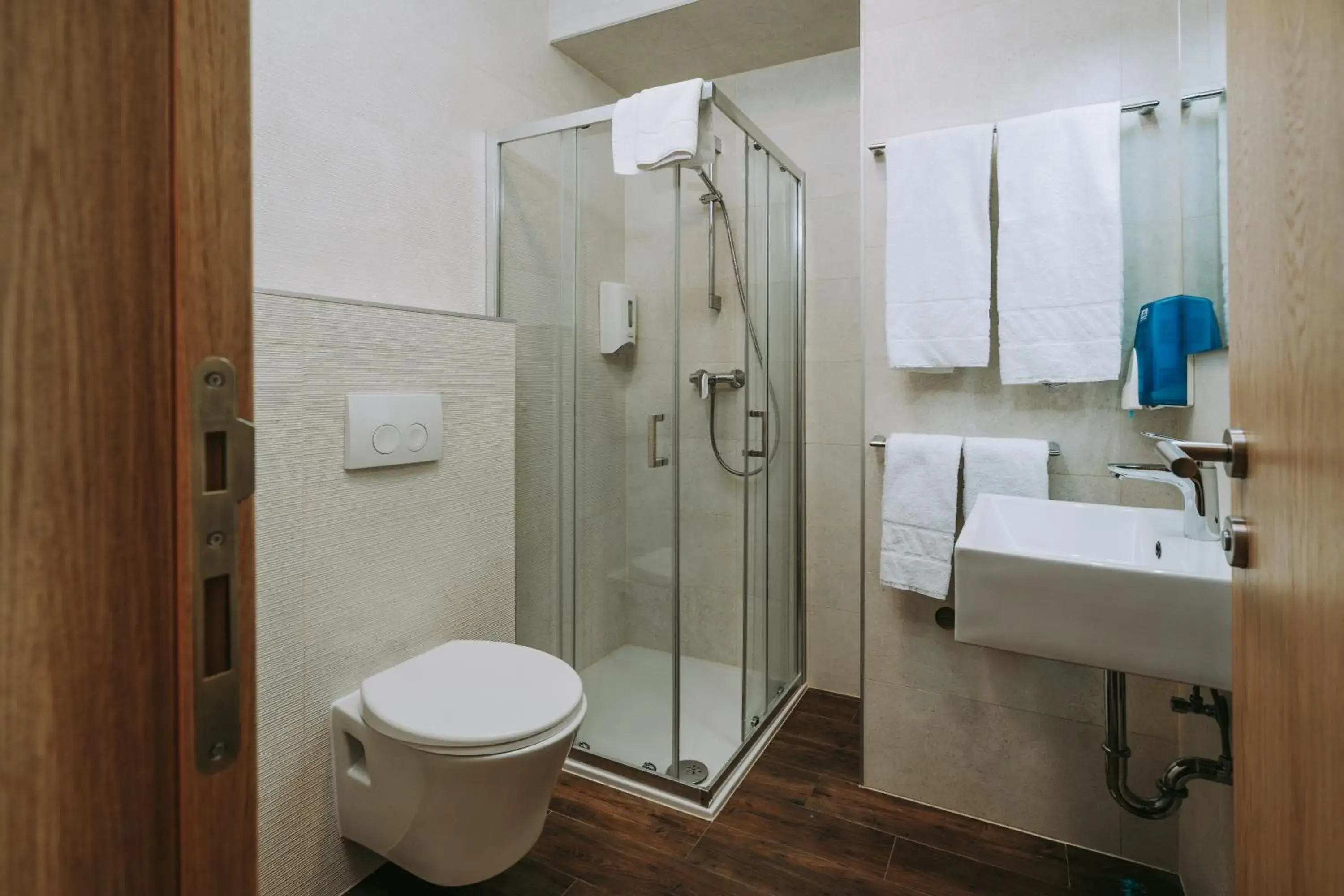 Bathroom in Hotel Sliško