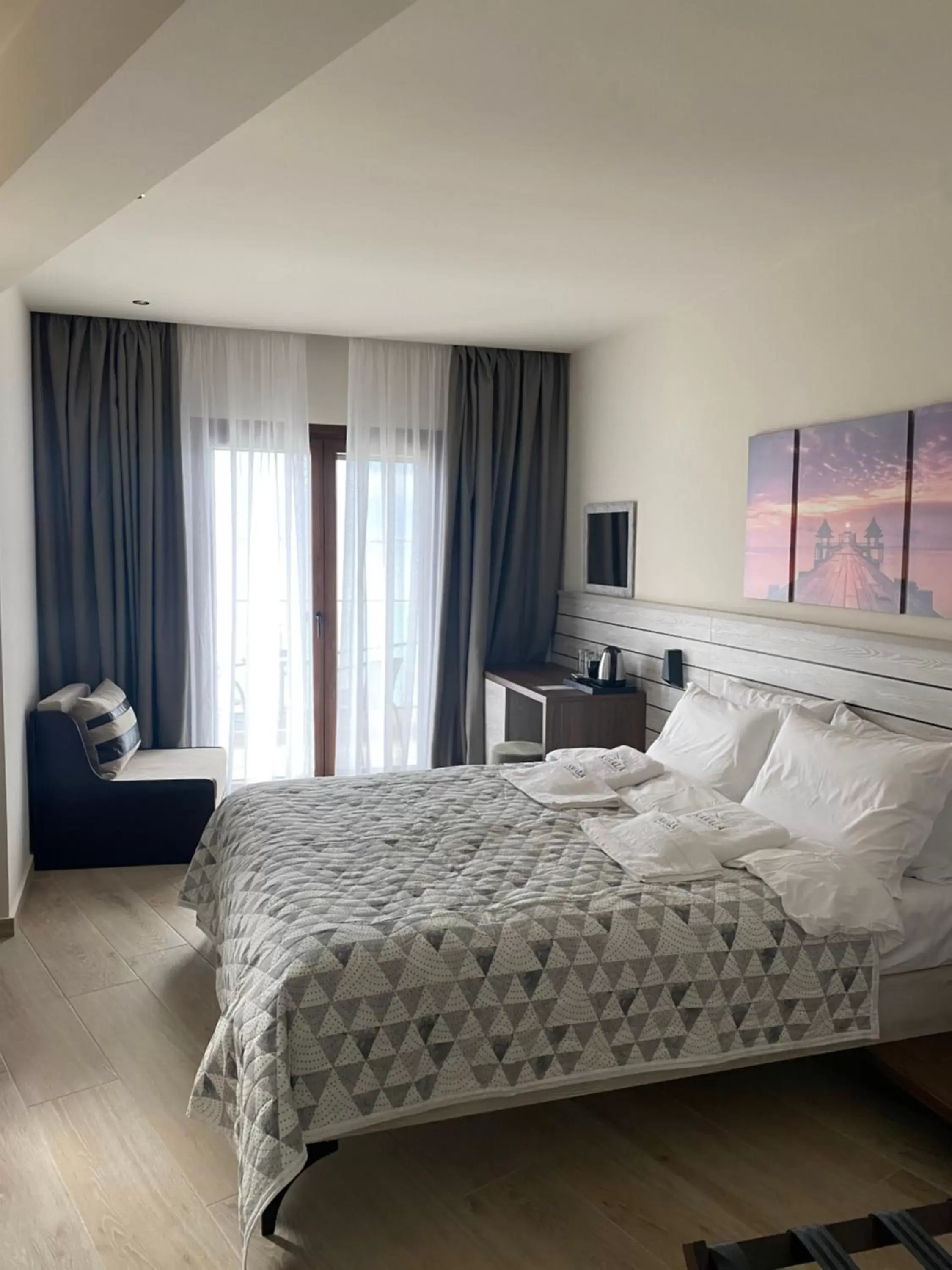 Bed in Kavala Resort & Spa