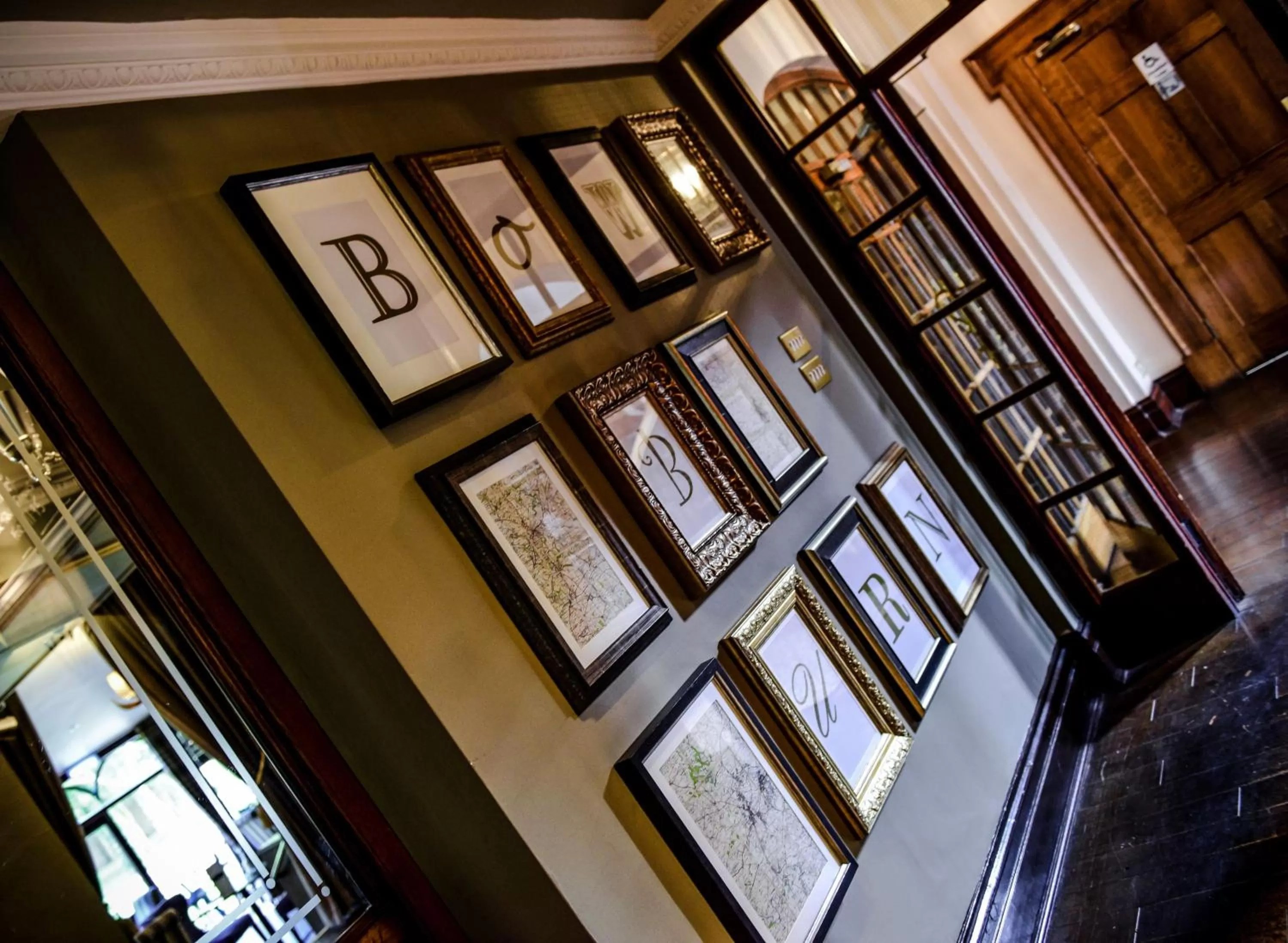 Seating area in Bowburn Hall Hotel