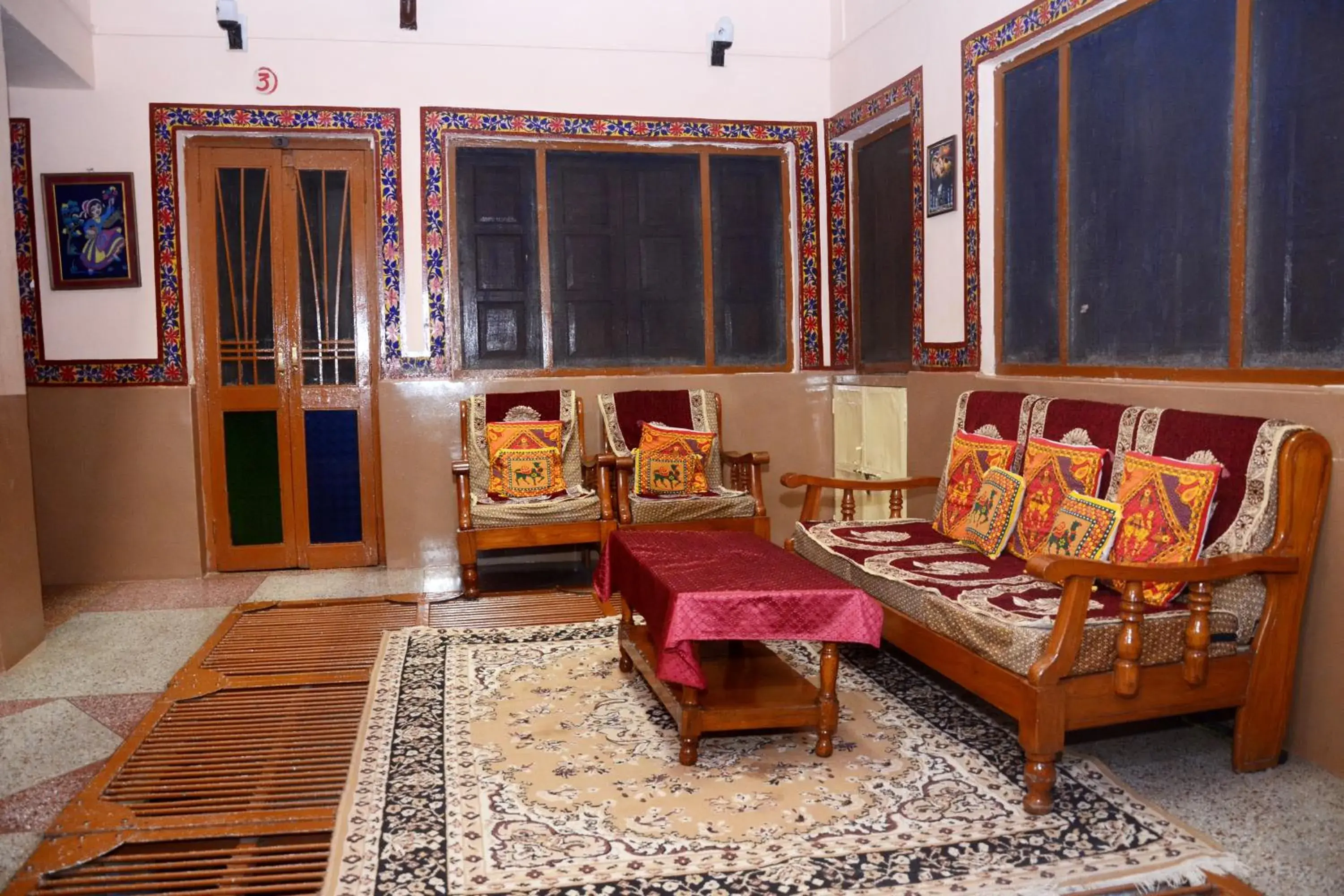 Seating area in Kasera Heritage View