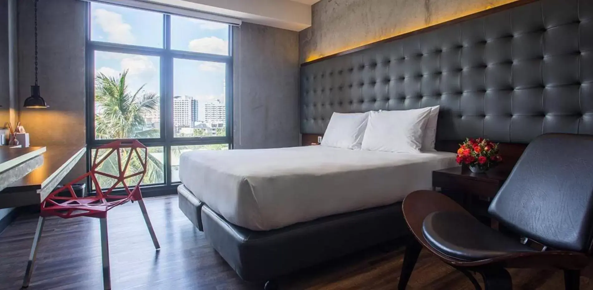 Bed in The B Hotel Quezon City