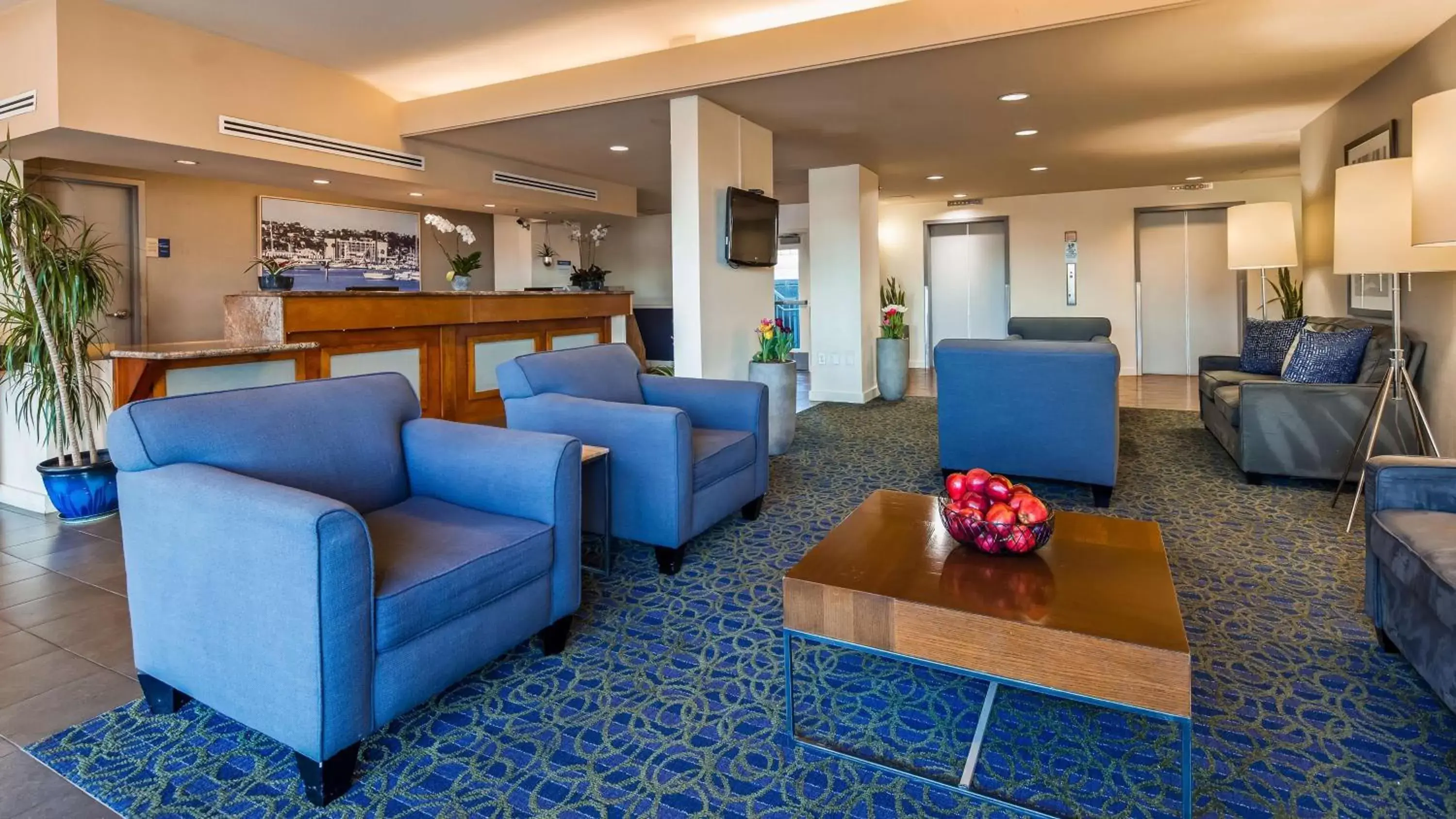 Lobby or reception, Lobby/Reception in Best Western Yacht Harbor Hotel