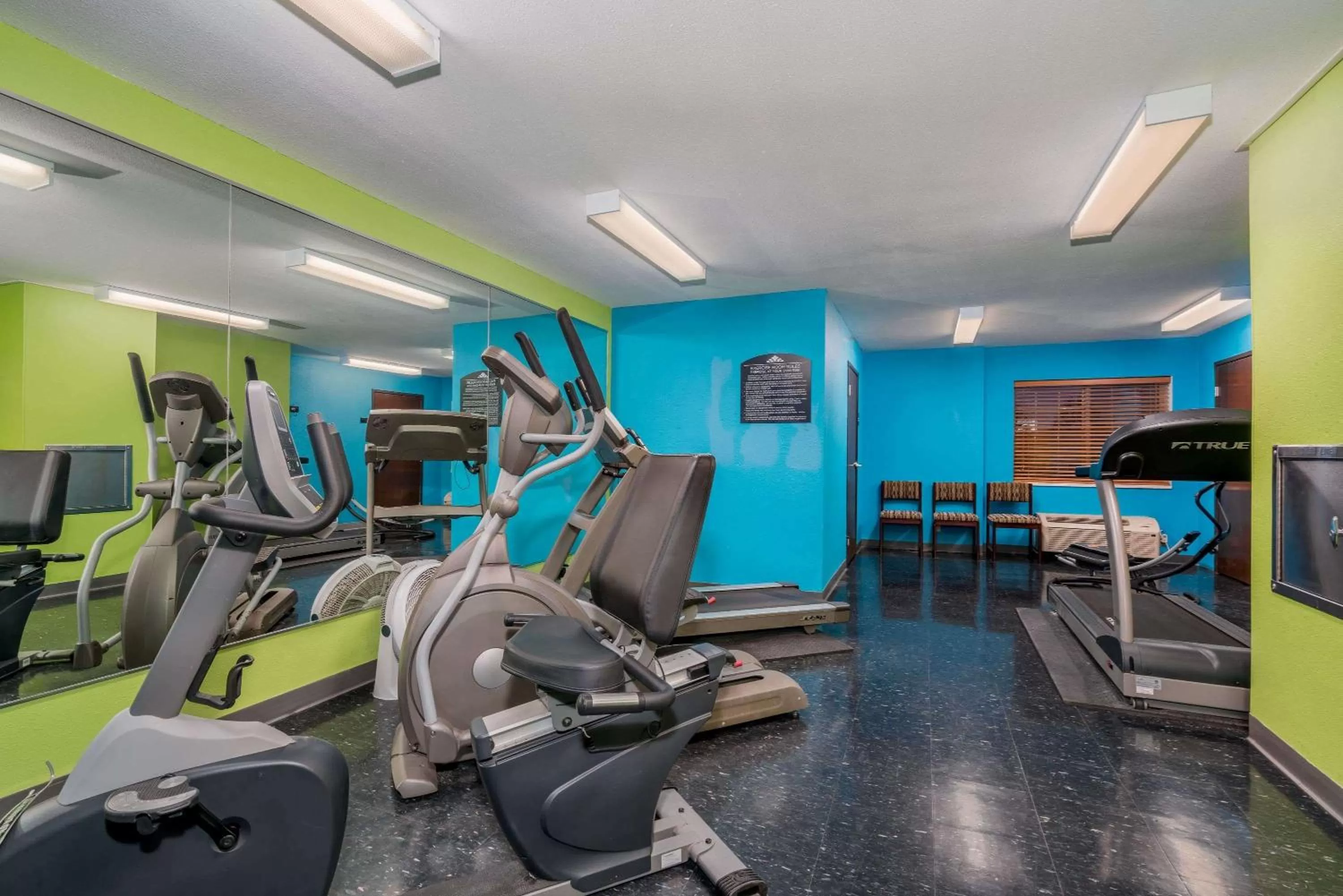 Fitness centre/facilities in Microtel Inn & Suites by Wyndham Rochester North Mayo Clinic
