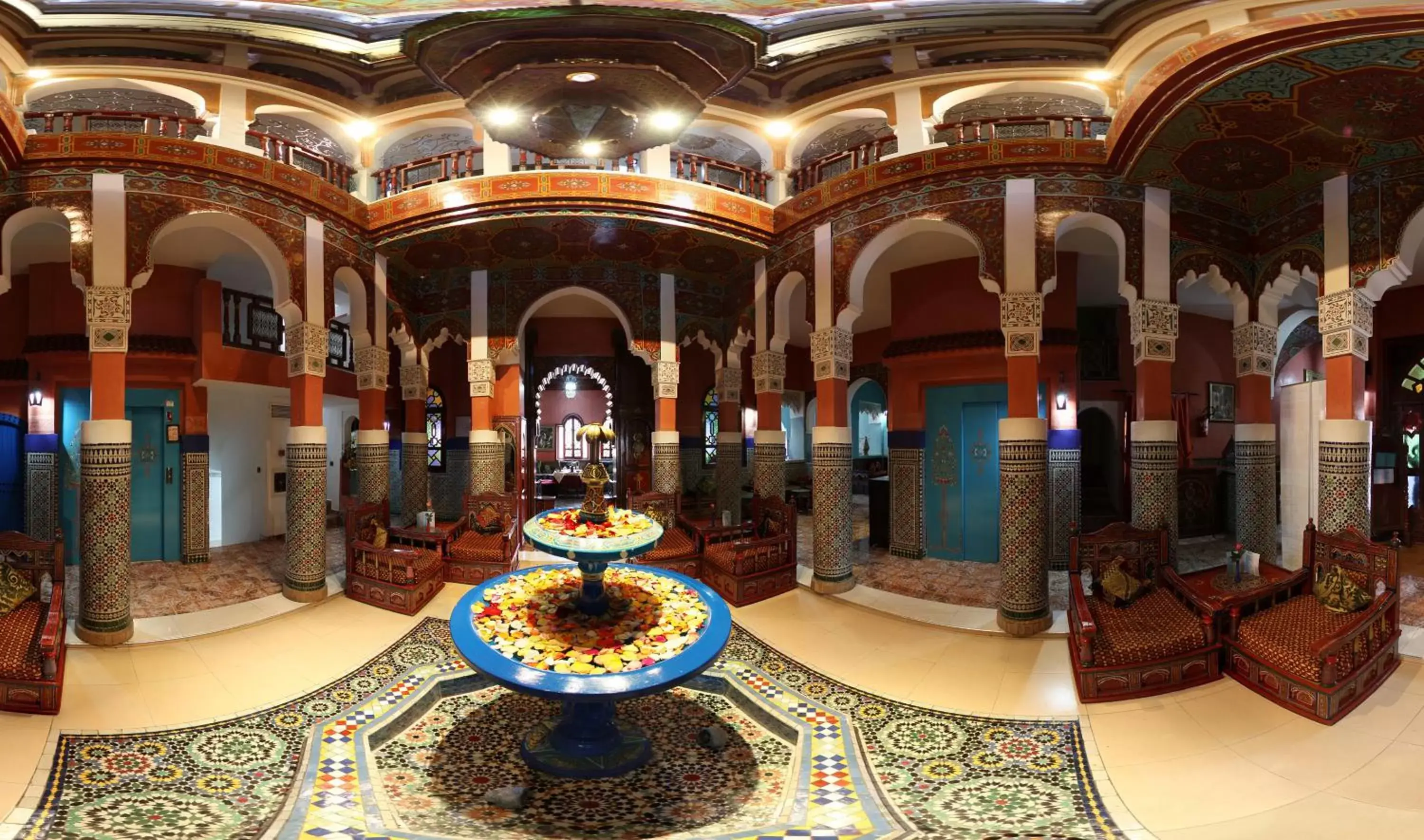 Lobby or reception in Moroccan House