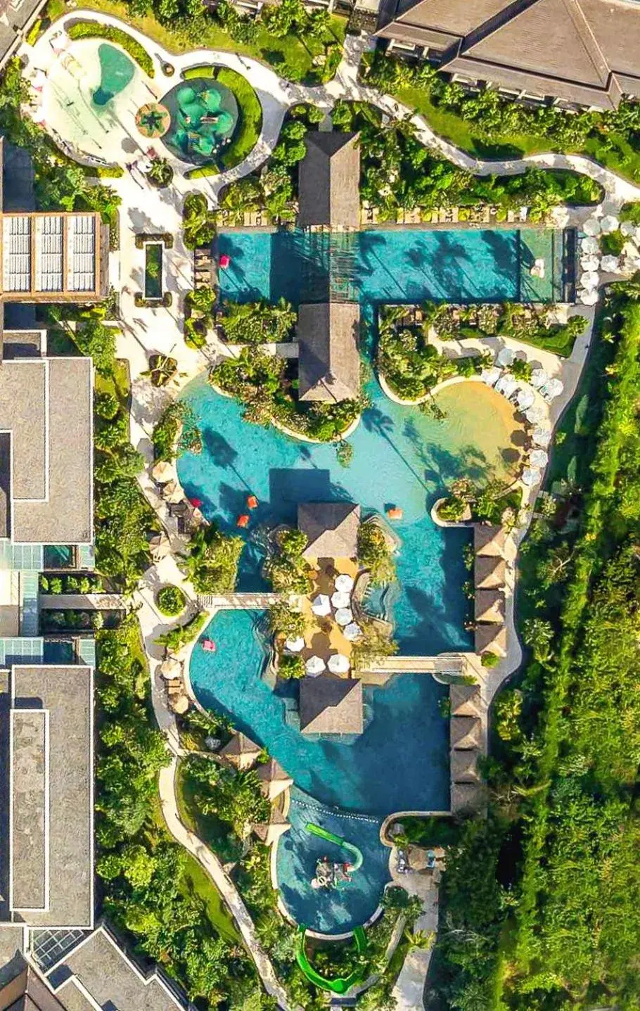 Swimming pool, Bird's-eye View in Mövenpick Resort & Spa Jimbaran Bali