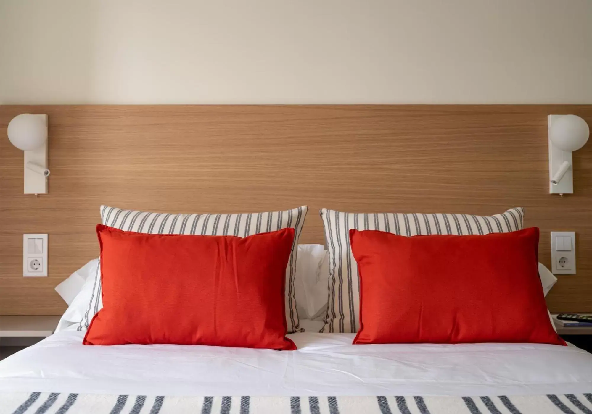 Bed in Apartahotel Líbere Vitoria Bed in Apartahotel Líbere Vitoria