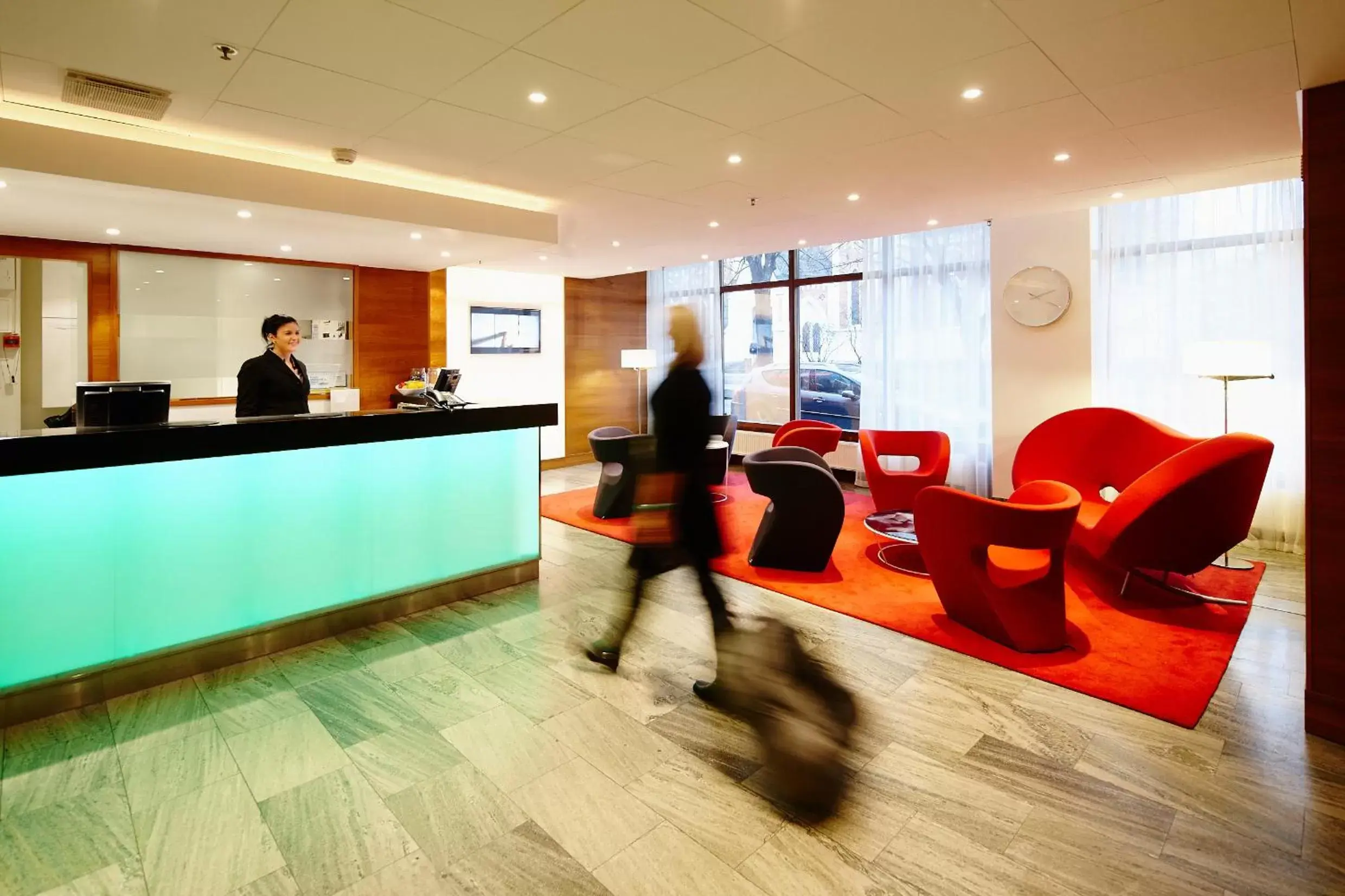 Lobby or reception in ProfilHotels Savoy Lobby or reception in ProfilHotels Savoy