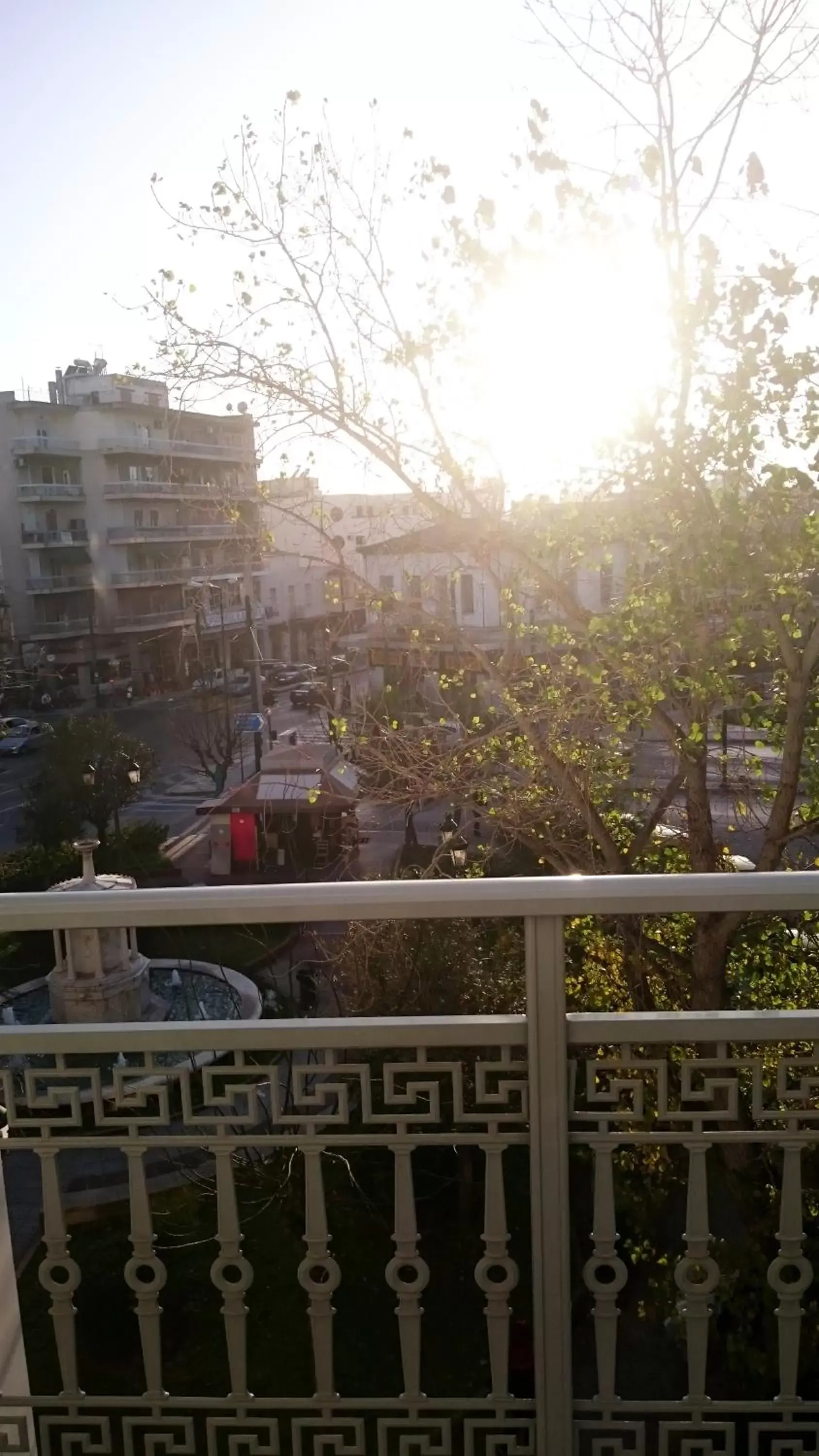 View (from property/room), Balcony/Terrace in Hotel Rio Athens