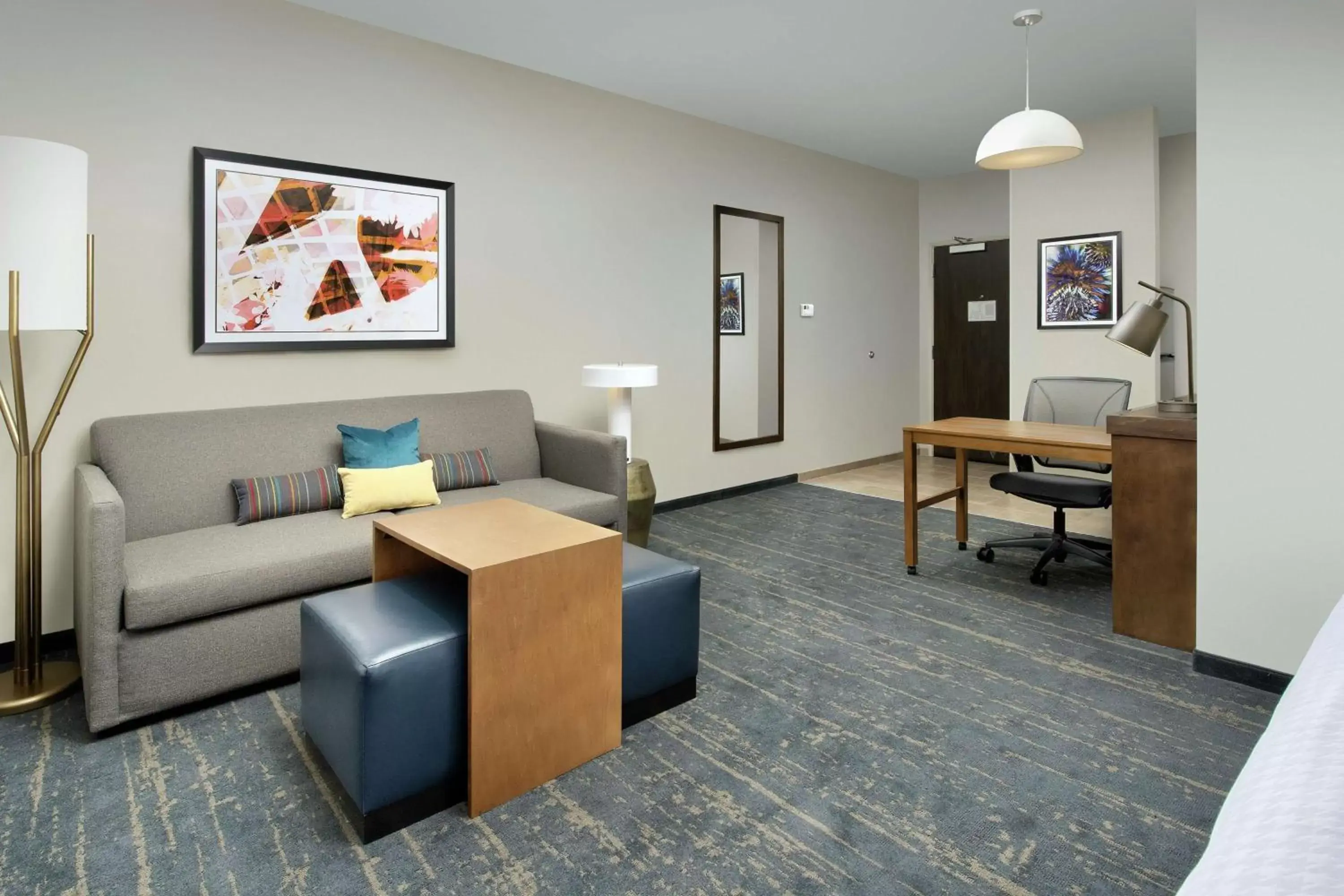 Bedroom, Seating Area in Homewood Suites By Hilton Denver Airport Tower Road