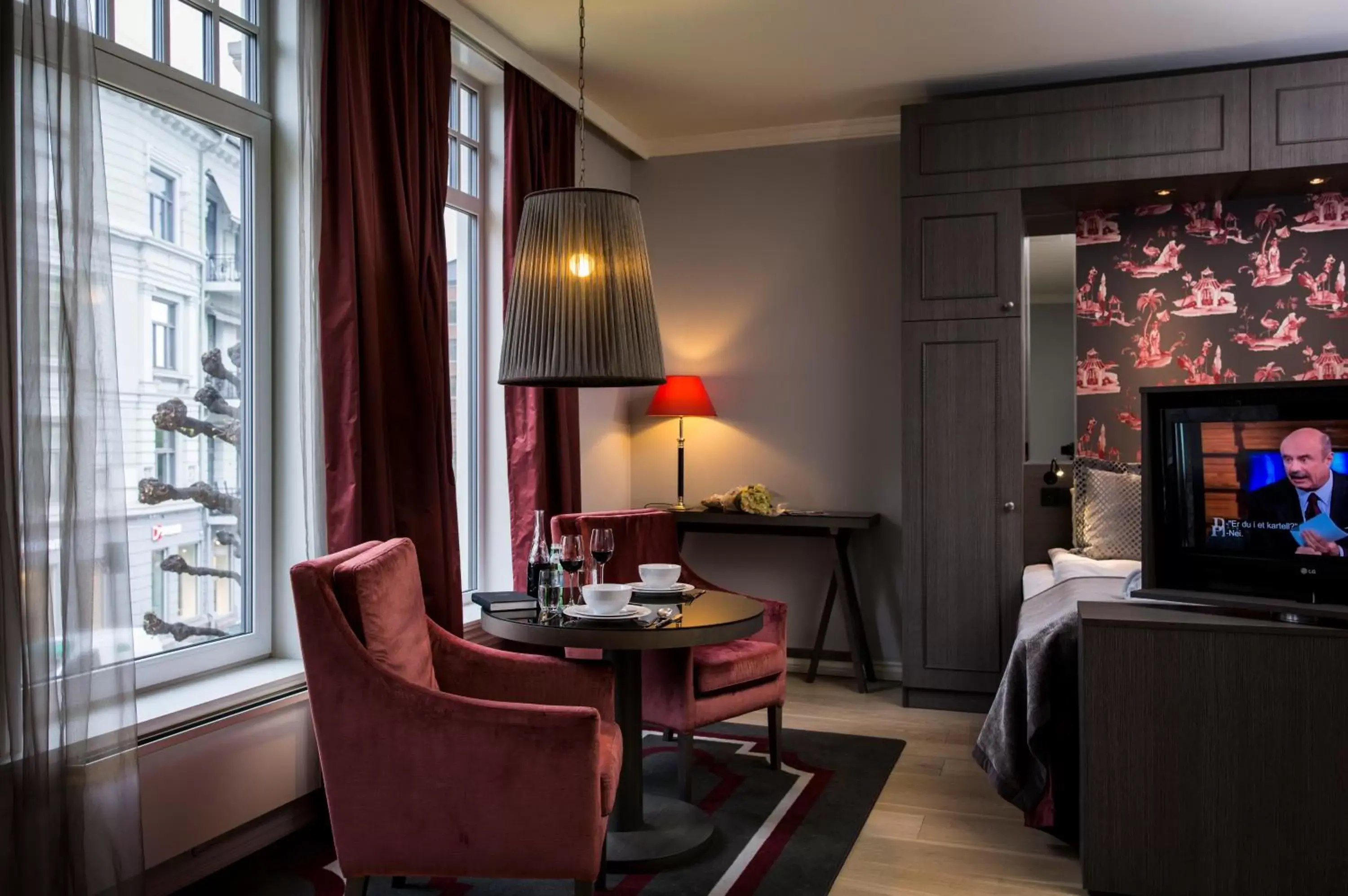 Seating area, Bed in Frogner House - Skovveien Seating area, Bed in Frogner House - Skovveien