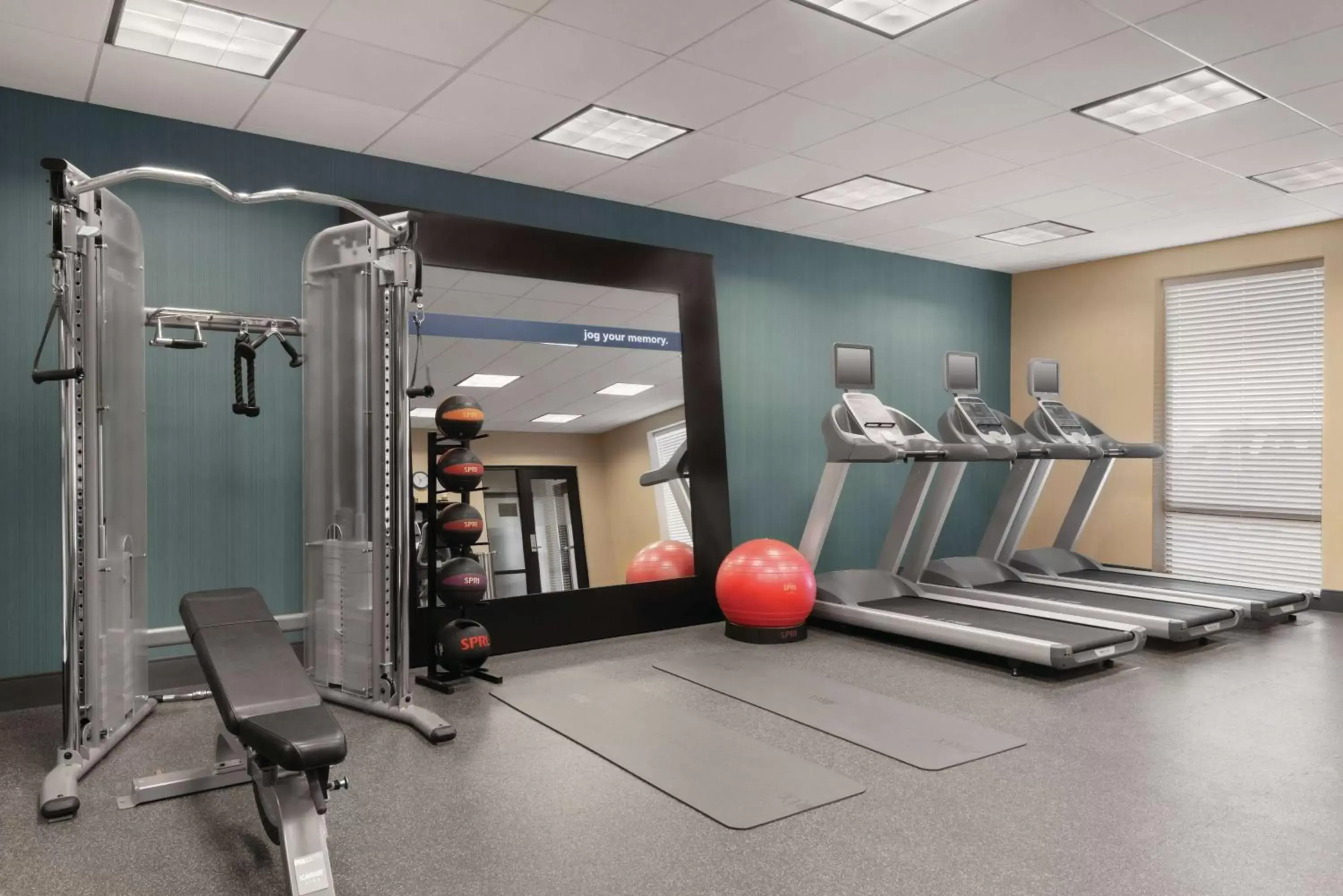 Fitness centre/facilities in Hampton Inn & Suites Mishawaka/South Bend at Heritage Square Fitness centre/facilities in Hampton Inn & Suites Mishawaka/South Bend at Heritage Square