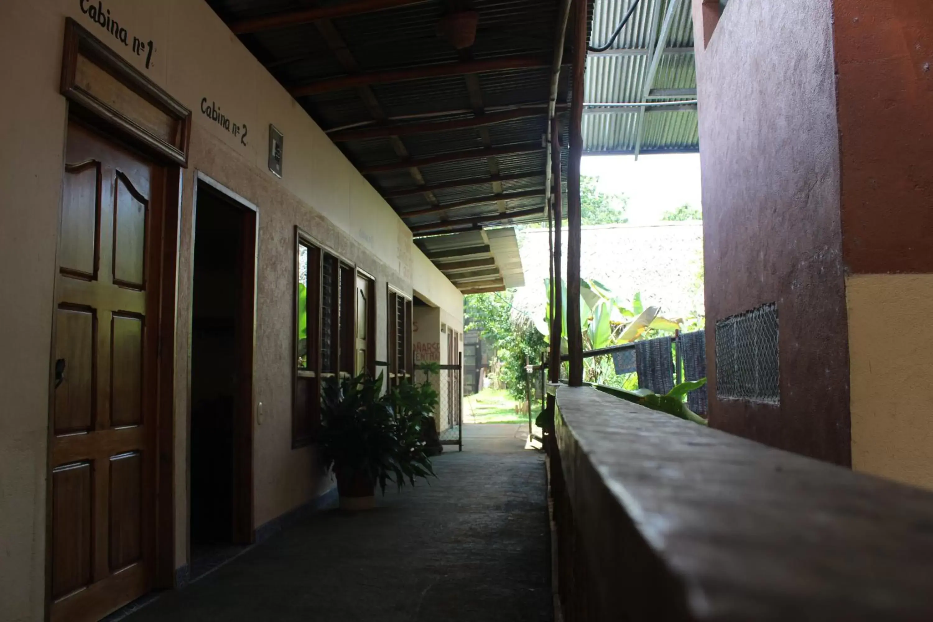 Balcony/Terrace in Iguanitas Lodge