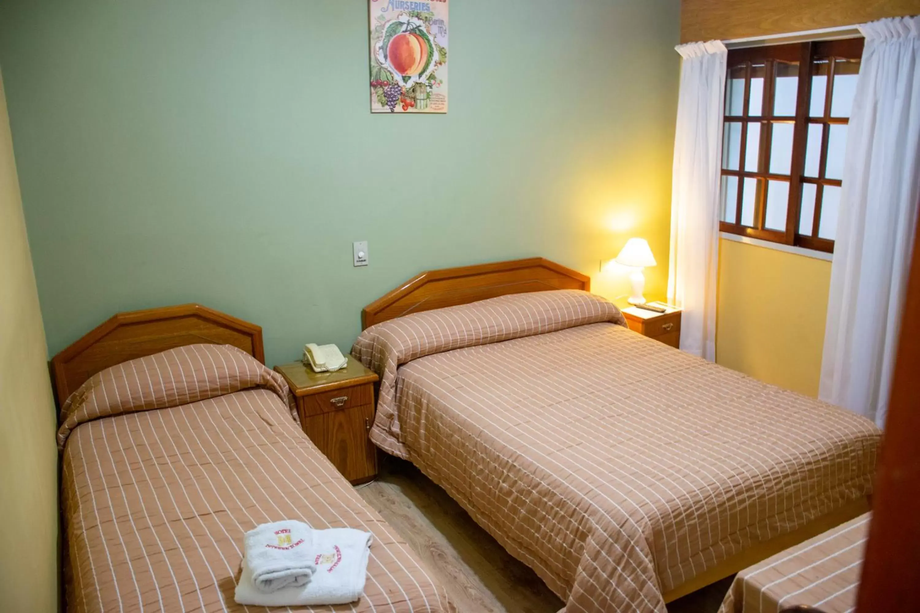 Decorative detail, Bed in Hotel Internacional