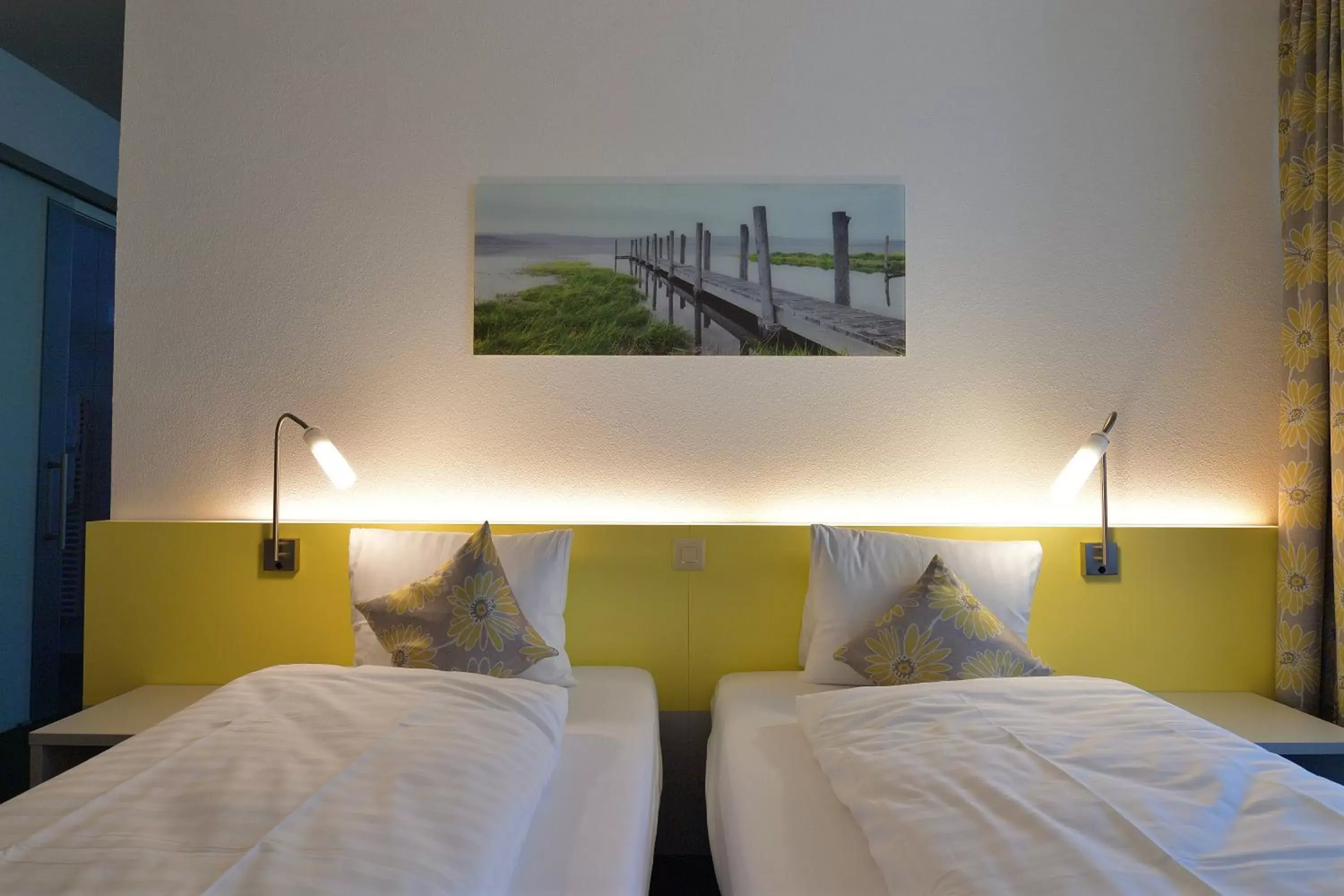 Bedroom, Bed in Hotel Sommerau