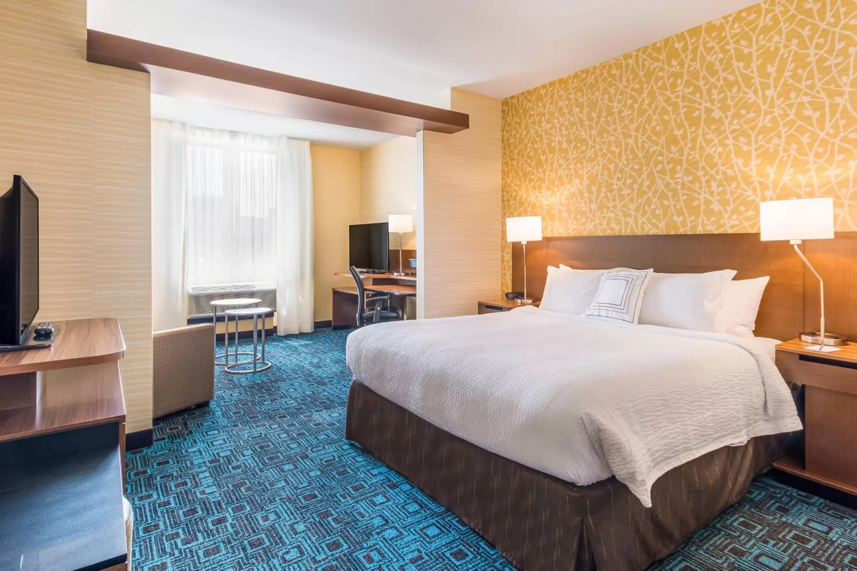 Bedroom, Bed in Fairfield Inn & Suites by Marriott Chickasha