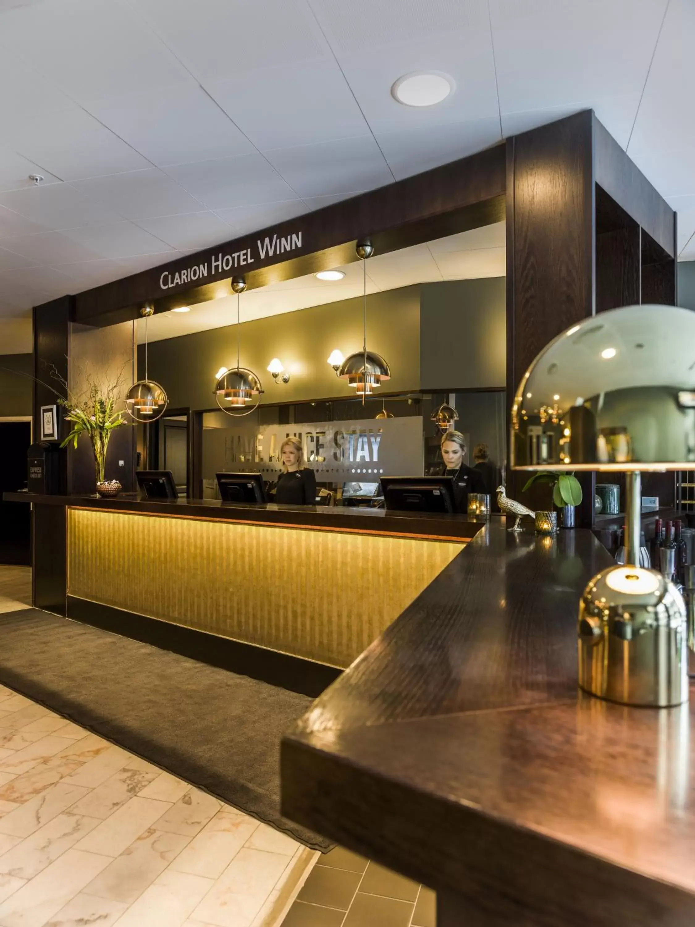 Lobby or reception in Clarion Hotel Winn Lobby or reception in Clarion Hotel Winn