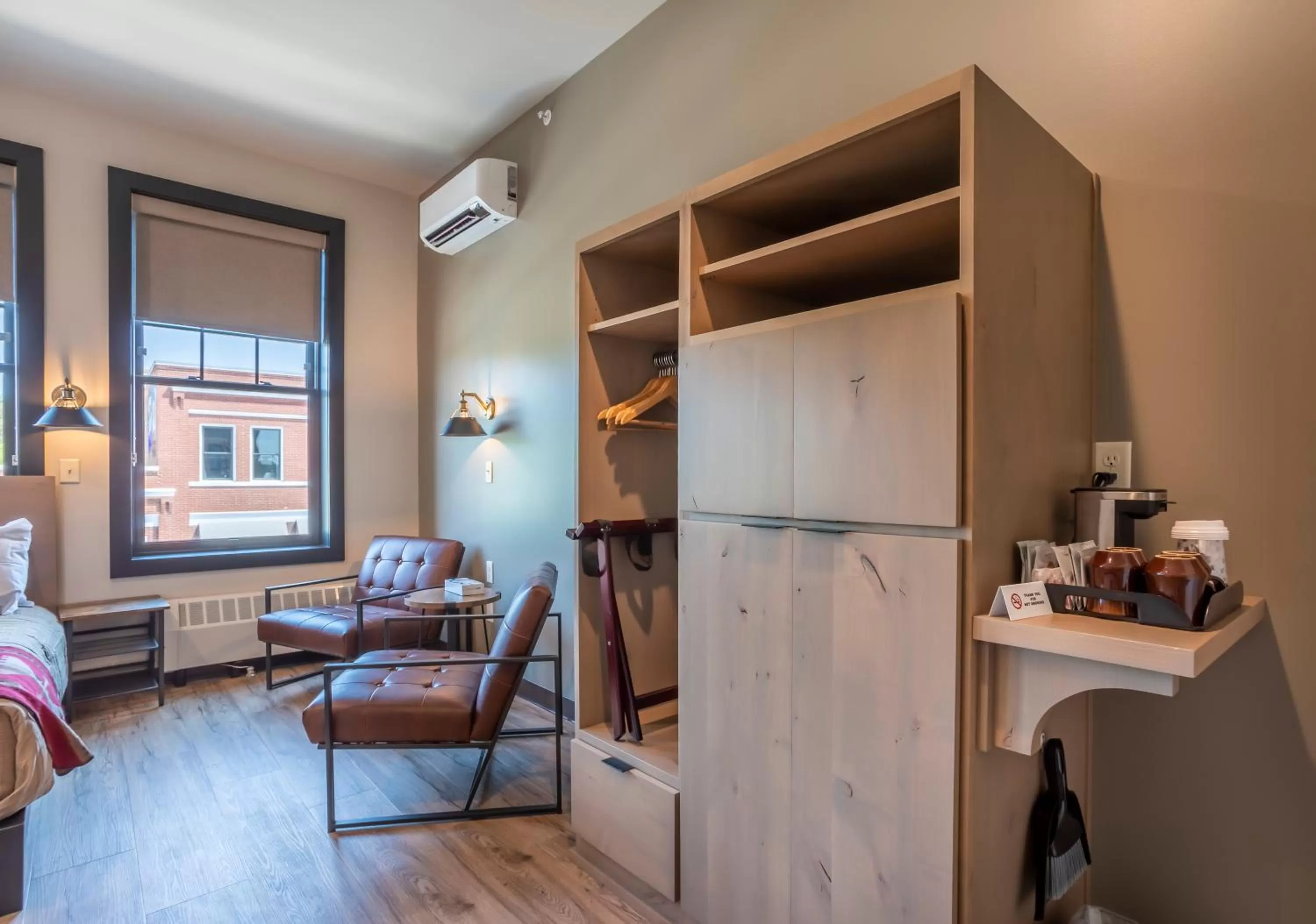 Seating Area in Crosby Lofts